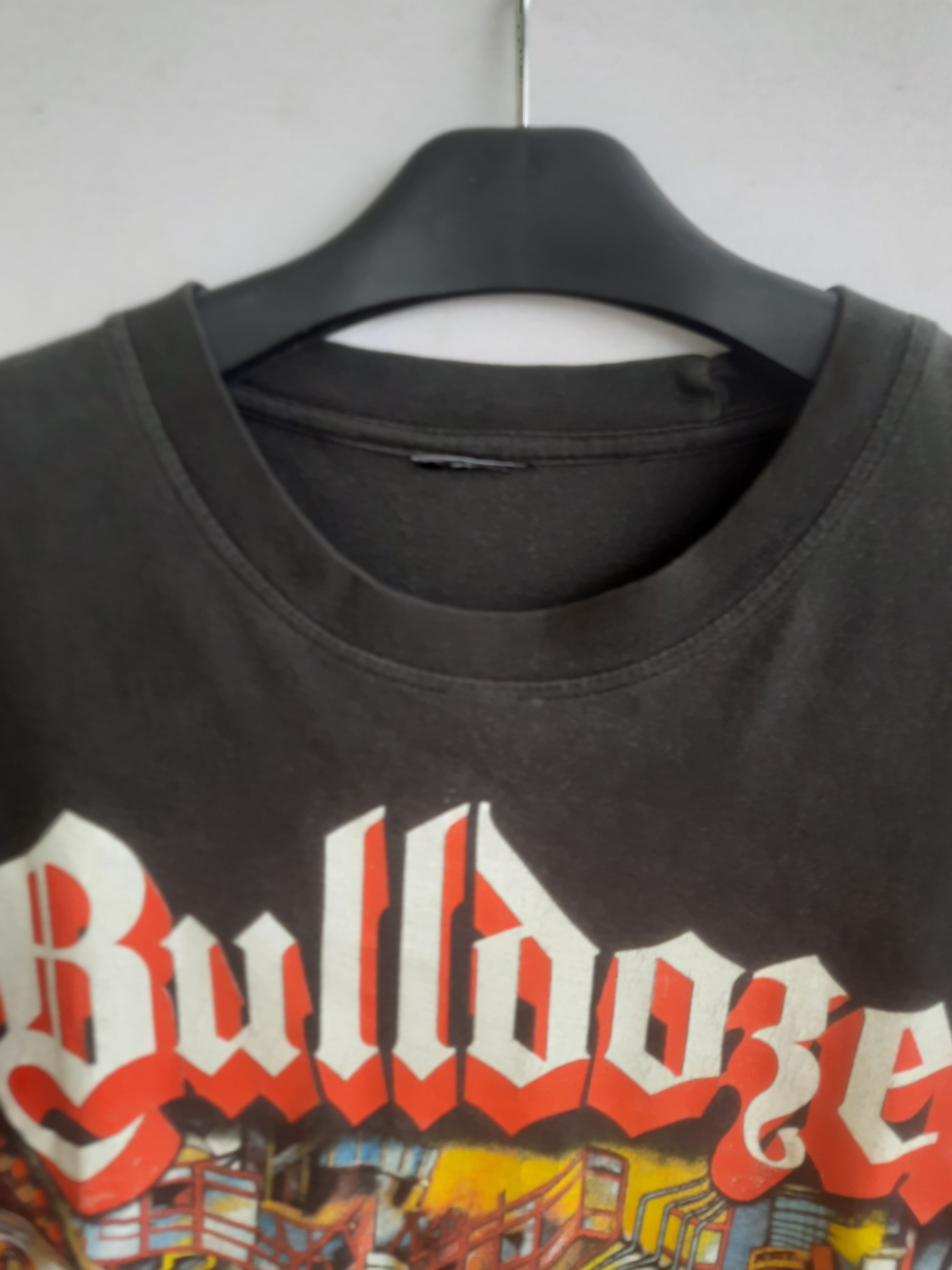 Band Tees Vintage BULLDOZER NEURODELIRI Cover Album T-Shirts Size US M / EU 48-50 / 2 - 7 Thumbnail