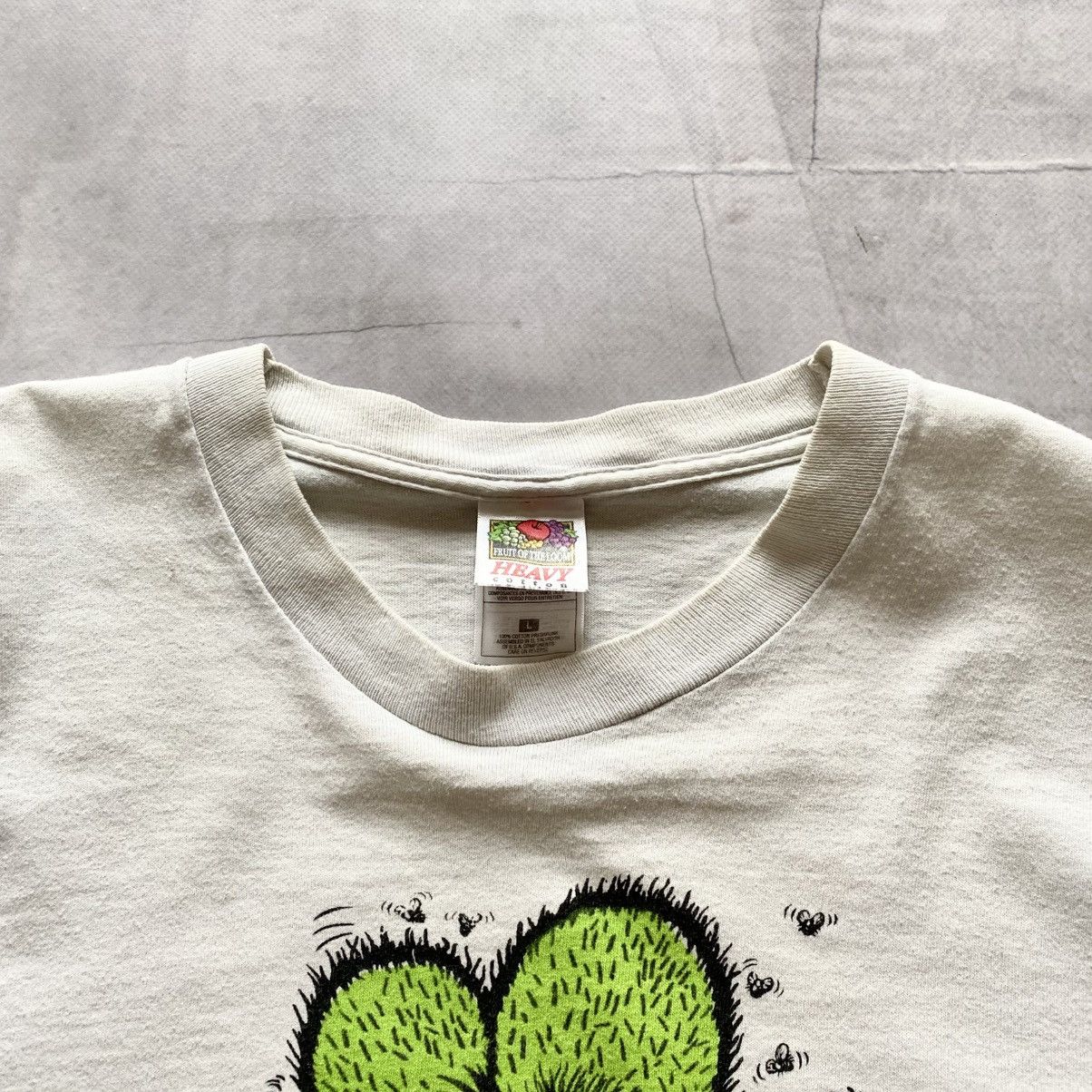 Other 1992 Ed Roth Rat Fink Big Logo Rat True Vintage T-shirt Tee Size US L / EU 52-54 / 3 - 5 Thumbnail