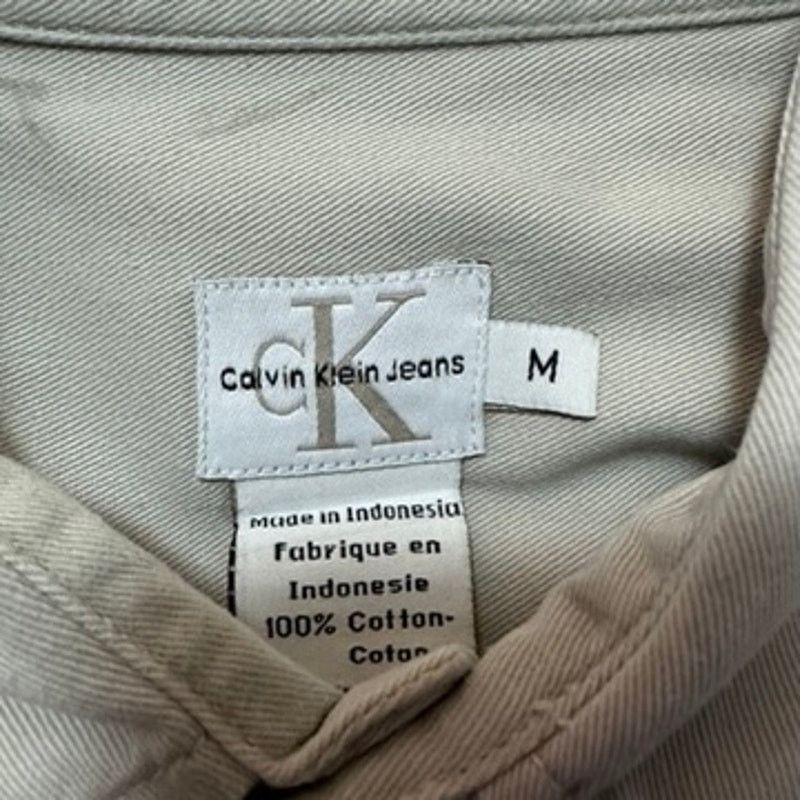 Calvin Klein Calvin Klein khaki button down size M Size US M / EU 48-50 / 2 - 5 Thumbnail