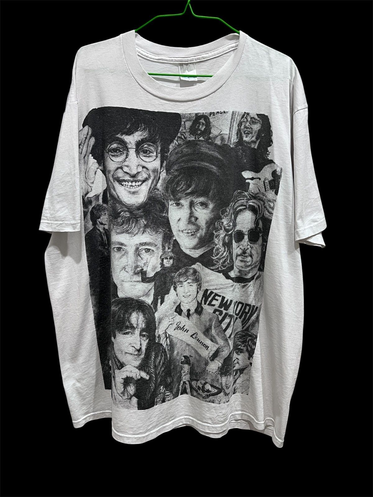 Band Tees Vintage 90s JOHN LENNON Art Graphic Tee XL The Beatles Size US XL / EU 56 / 4 - 3 Thumbnail