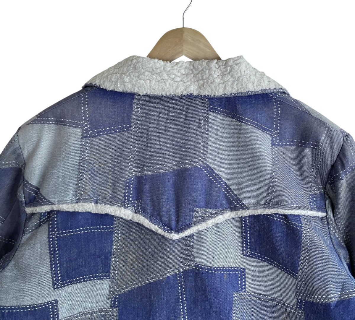 Vintage Very Rare Vintage Weather Jack Fur Patchwork Jacket 1970s Size US M / EU 48-50 / 2 - 5 Thumbnail