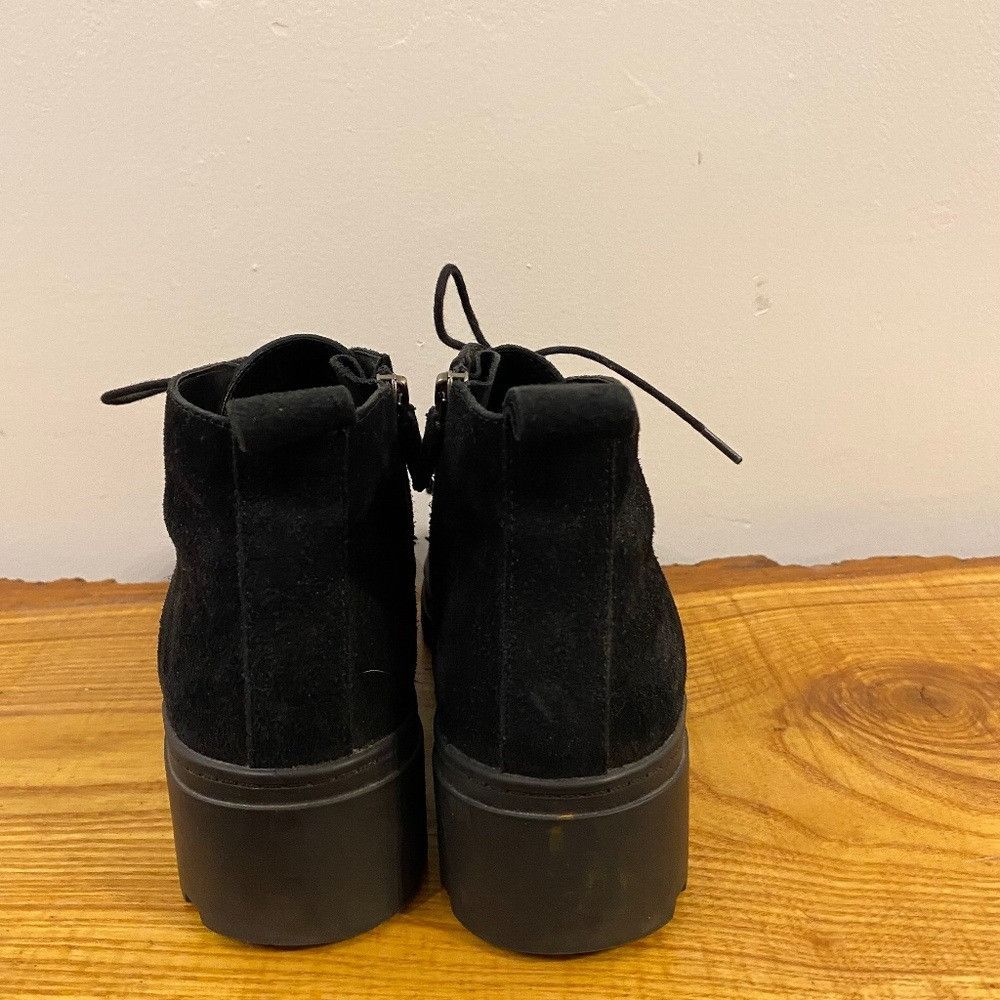 Eileen Fisher Eileen Fisher Reese Waterproof Suede Boots in Black Size 8 Size US 8 / IT 38 - 6 Thumbnail