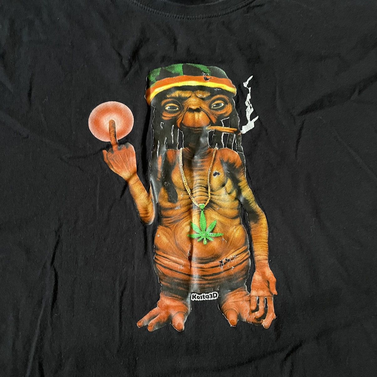 Vintage Vintage Y2K Sun Faded Graphic Tee Streetwear Skate Baggy M Size US M / EU 48-50 / 2 - 4 Thumbnail