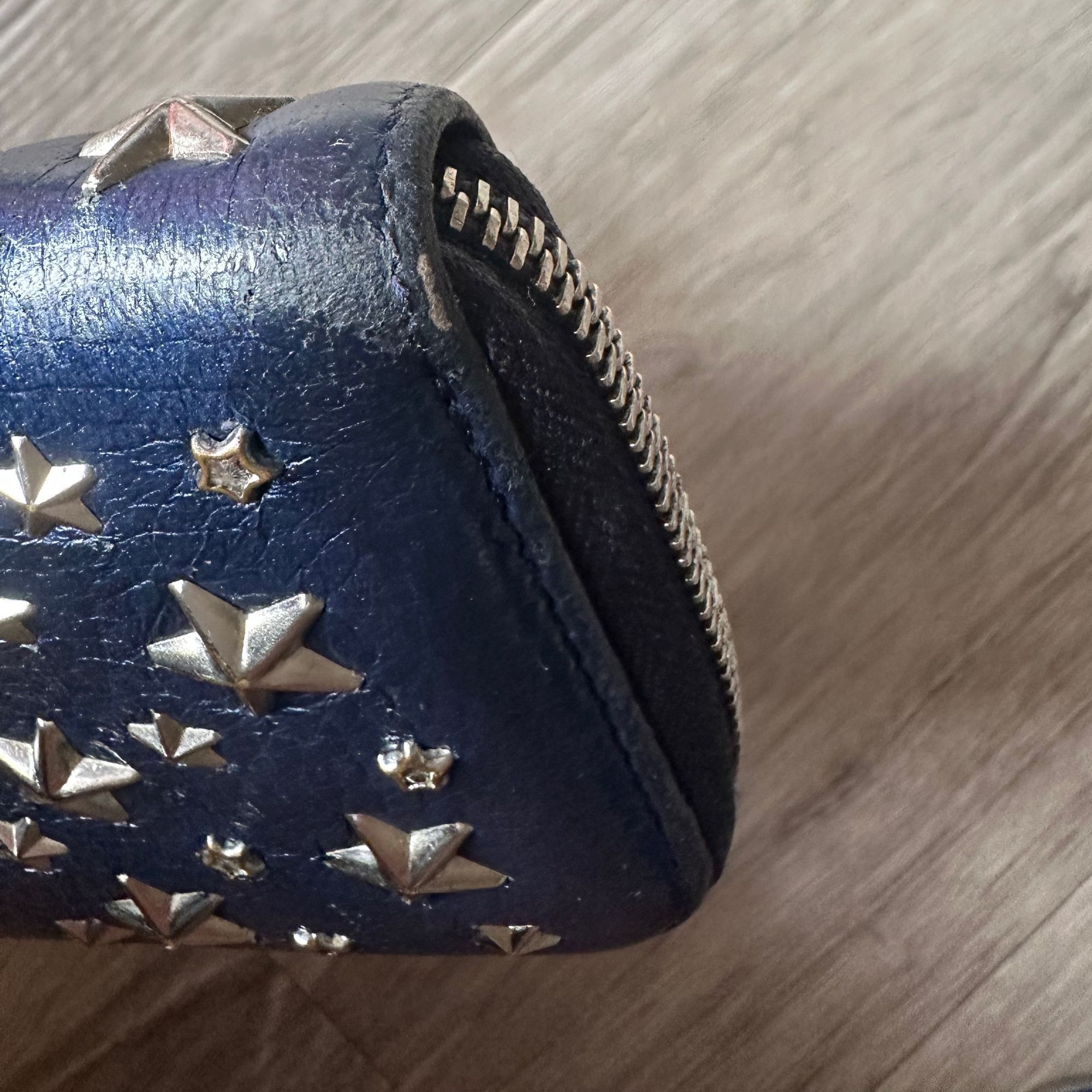Jimmy Choo Jimmy Choo Blue Star Studded Long Wallet Size ONE SIZE - 13 Thumbnail
