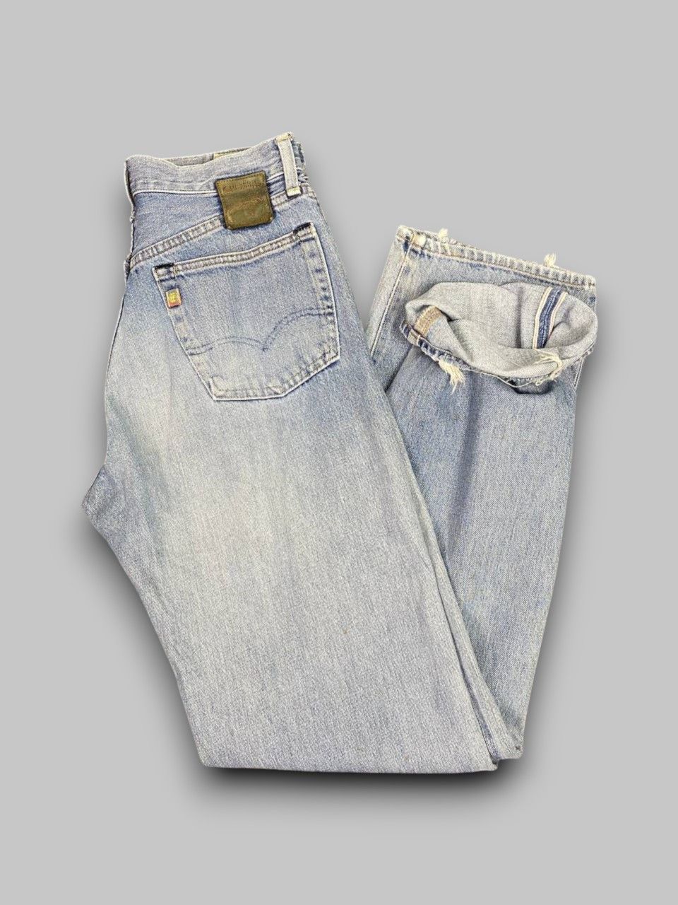 Japanese Brand vintage japanese brand lightwash selvedge denim Size US 28 / EU 44 - 1 Thumbnail