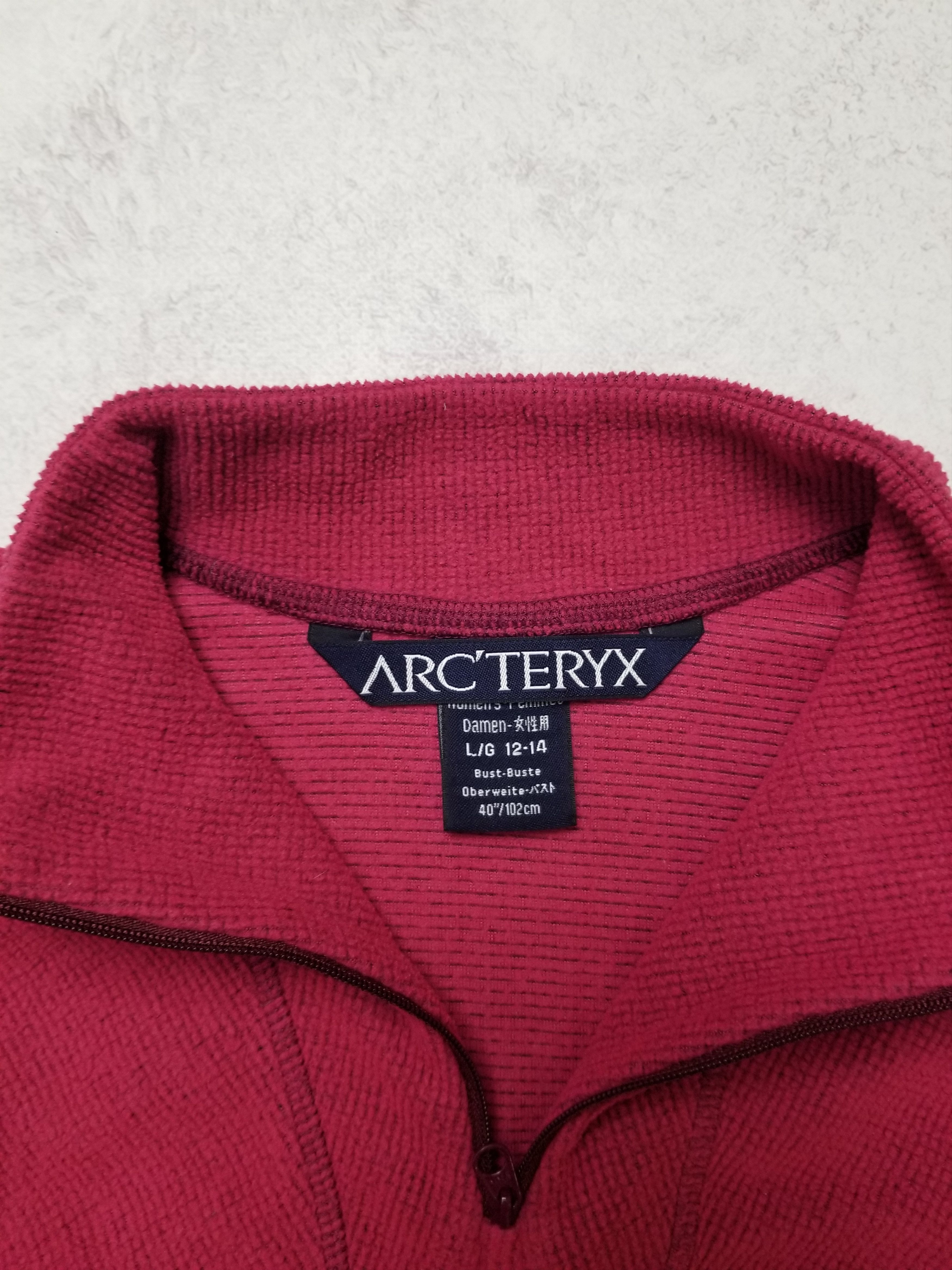 Arc'teryx Arc'Teryx DELTA Waffle Polartec Fleece 1/4 Zip Pullover Size L / US 10 / IT 46 - 12 Thumbnail