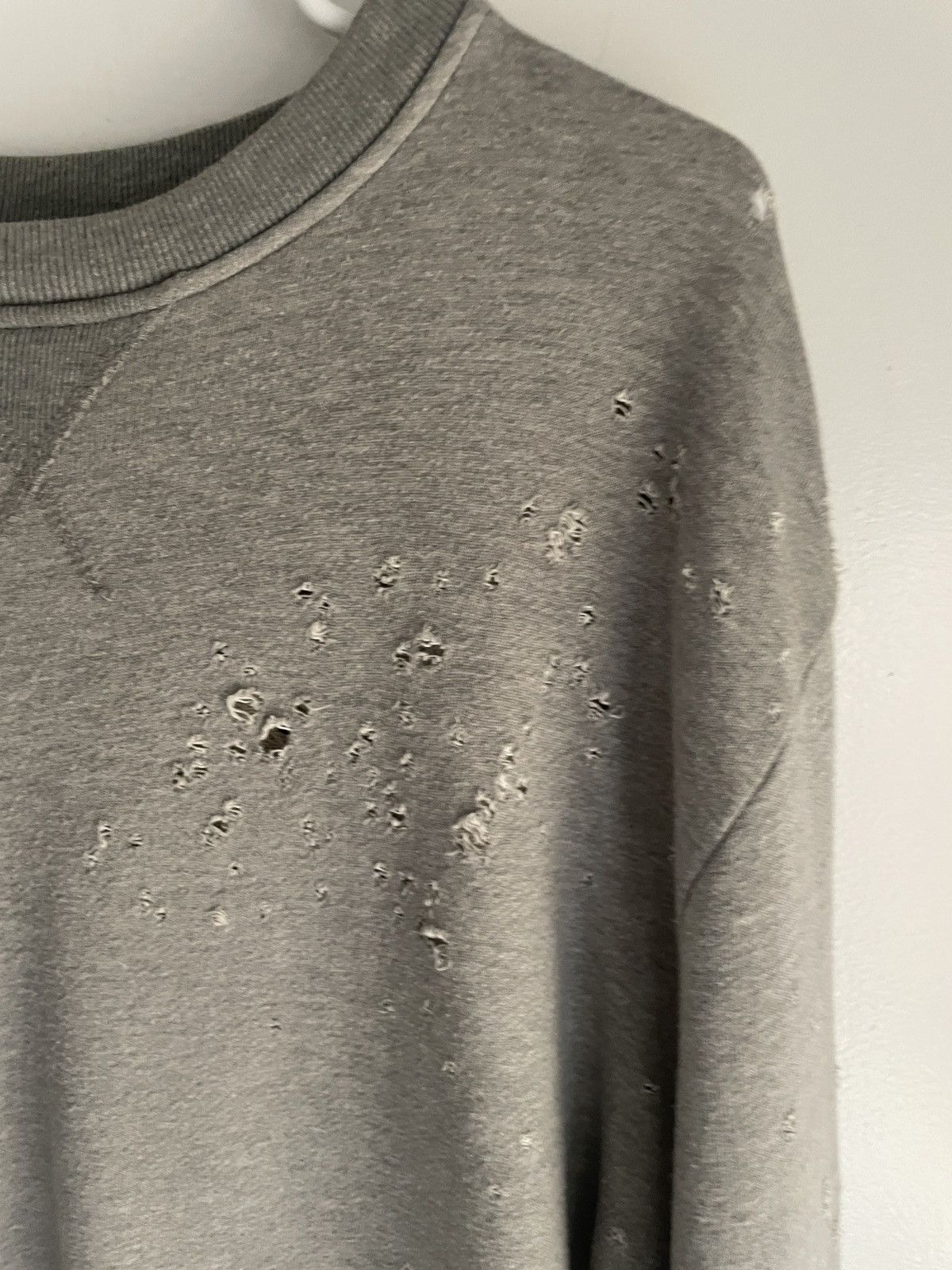Amiri 2015 Shotgun Distressed Sweatshirt Size US S / EU 44-46 / 1 - 8 Thumbnail