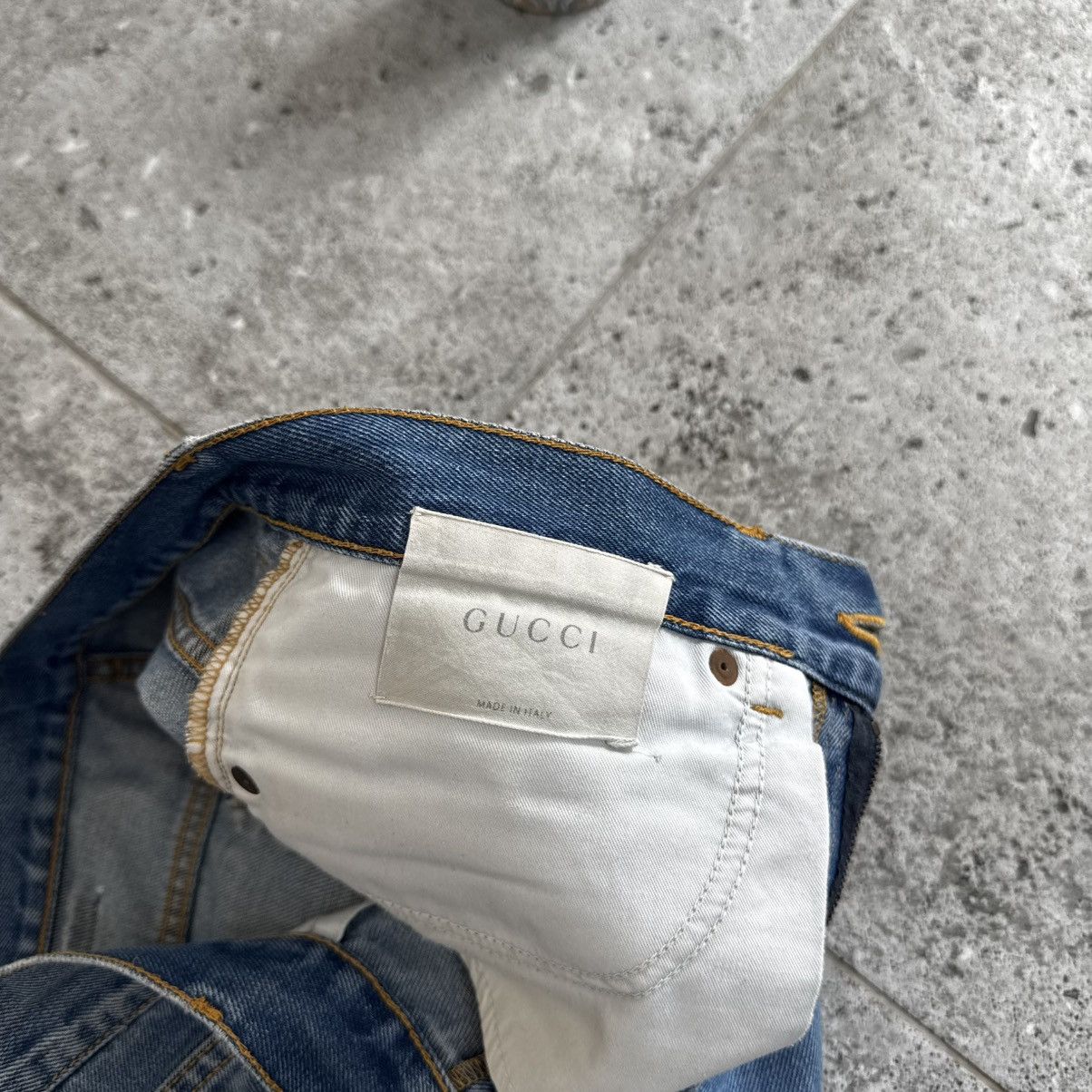 Gucci Gucci Tom Ford Era 00s Bootcut Flared Washed Jeans Pants Size US 32 / EU 48 - 11 Thumbnail