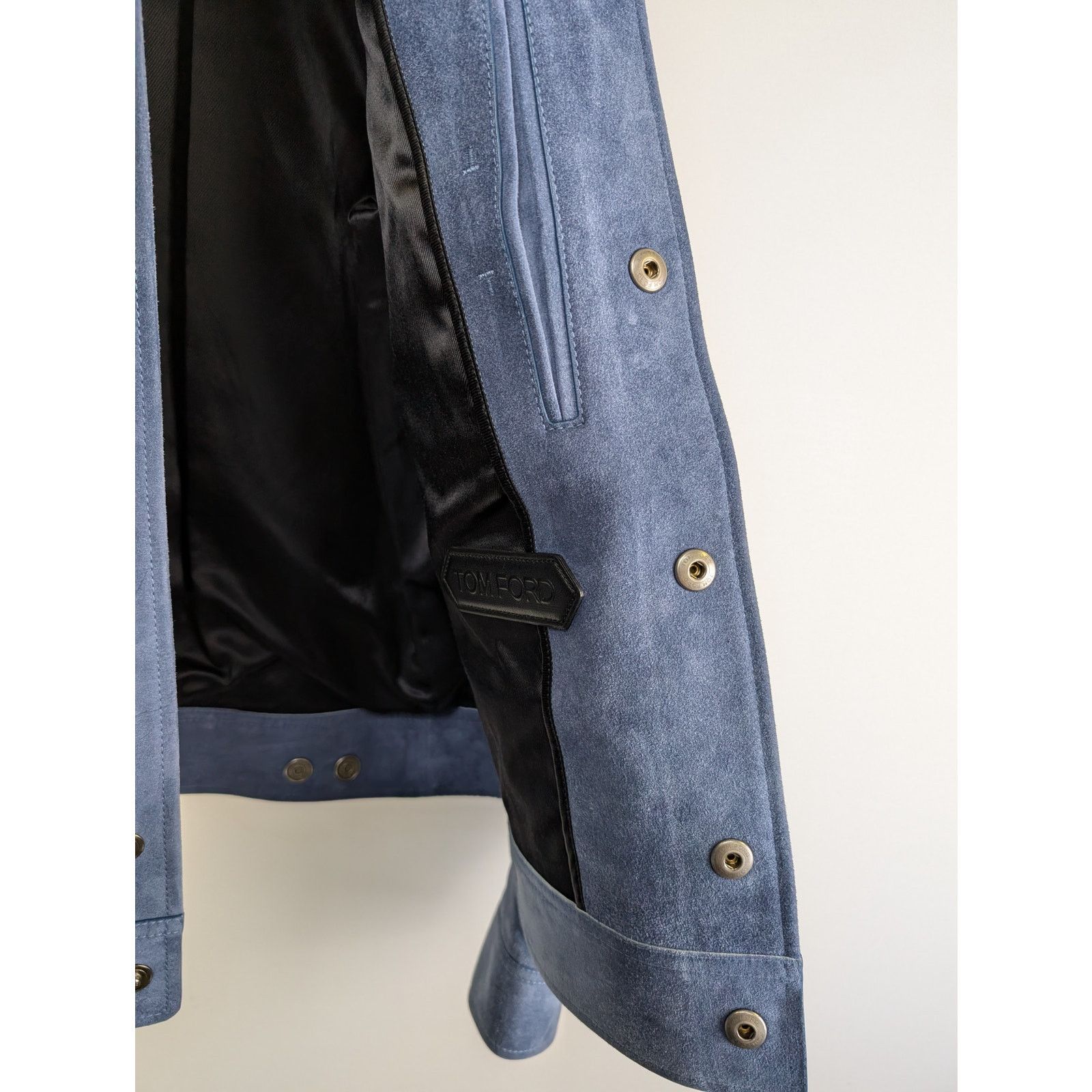 Tom Ford o1rshd1 Denim Jacket Blouson in Blue Size US L / EU 52-54 / 3 - 11 Thumbnail