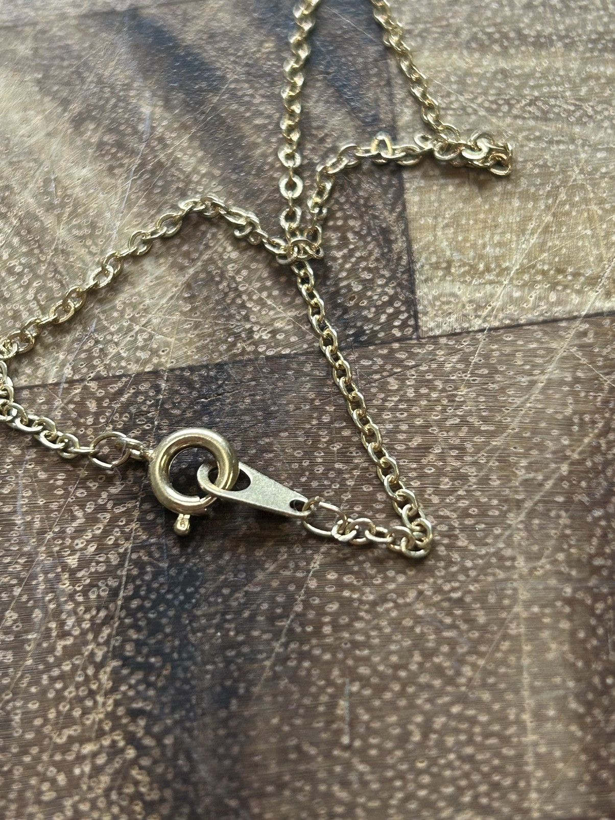Dior Dior CD Logo Pendant Necklace – Gold Tone Size ONE SIZE - 4 Thumbnail