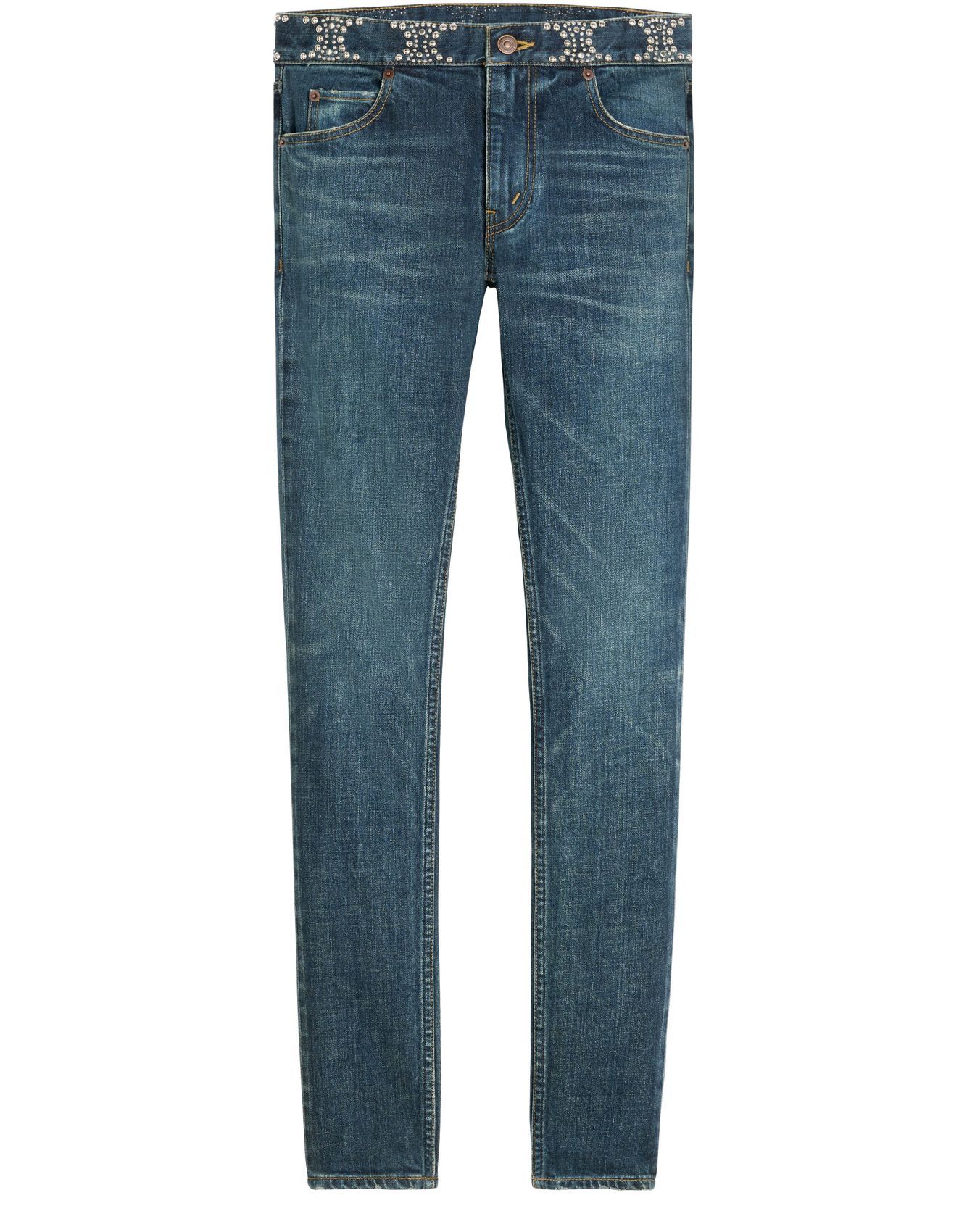 Celine o1w1db10125 2N972255V Neo Skinny Jeans in Blue Size 32" / US 10 / IT 46 - 1 Thumbnail