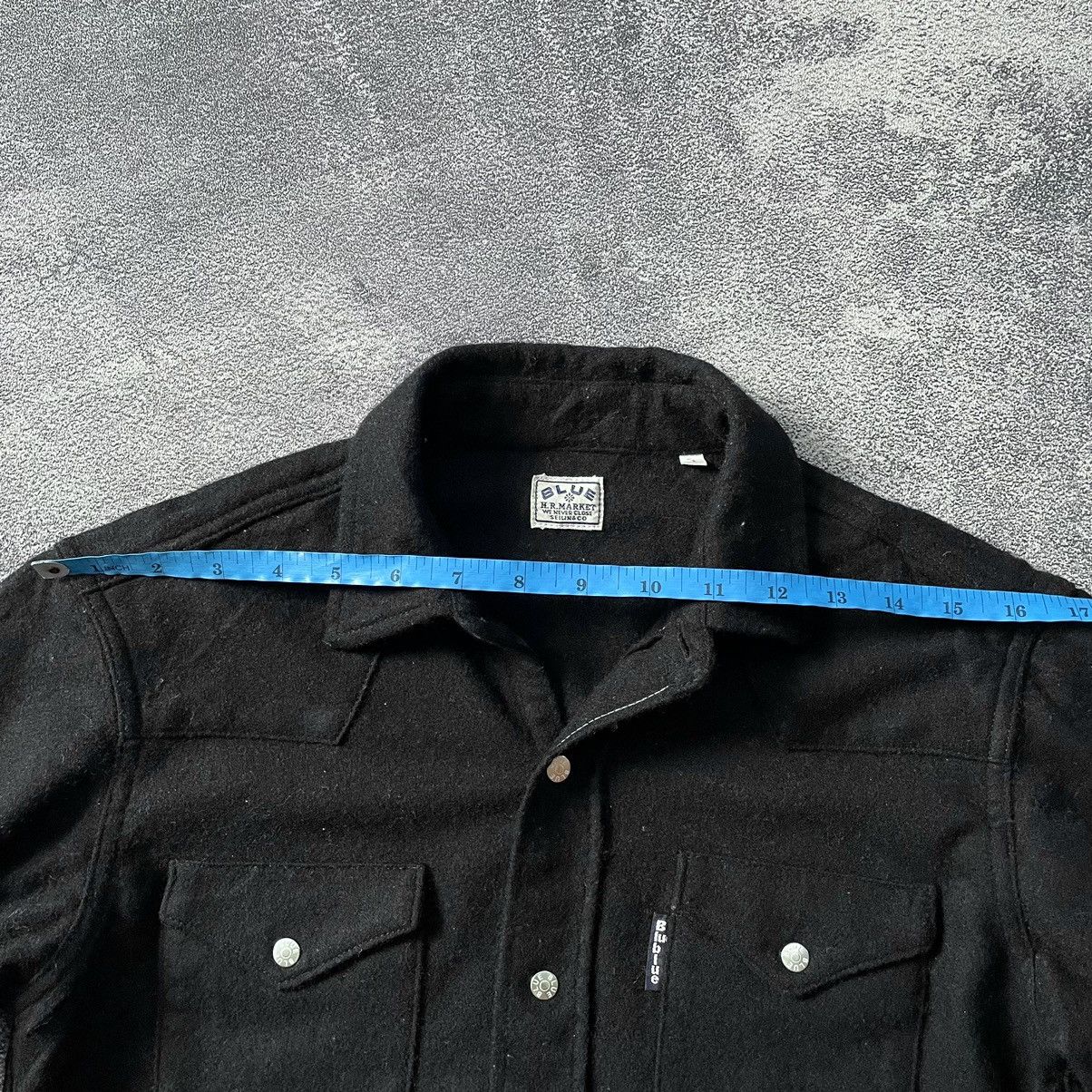 Blue Blue Japan Blue Blue japan Woll long sleeve shirt Size US S / EU 44-46 / 1 - 14 Thumbnail
