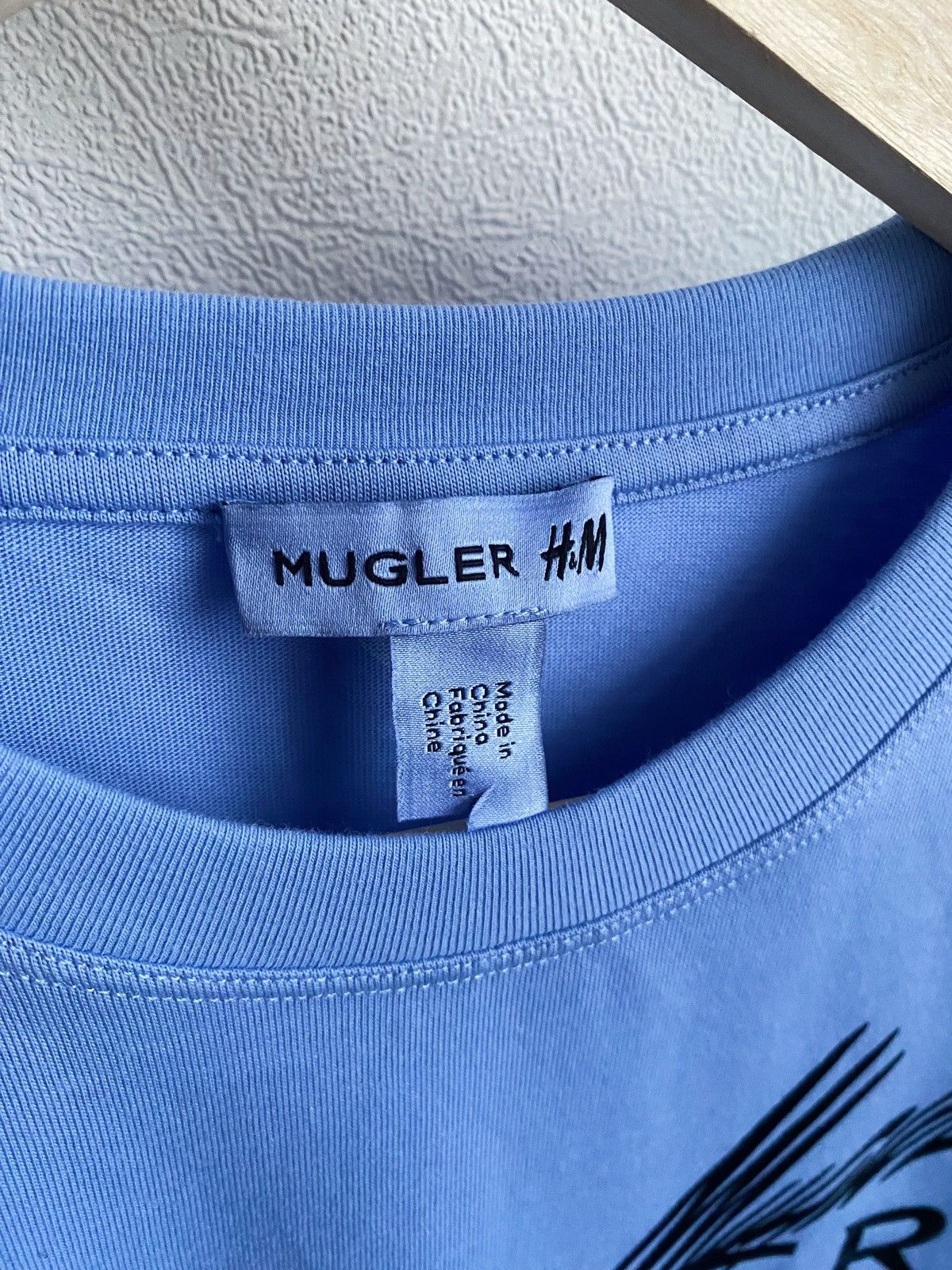 H&M × Mugler × Thierry Mugler Mugler x H&M Printed Fitted T-Shirt Size L Size L / US 10 / IT 46 - 8 Thumbnail