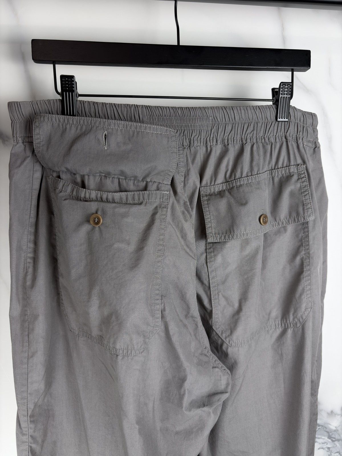 Rick Owens SS07 Rick Owens Drake Wide Leg Drawstring Pants Olmar Size US 32 / EU 48 - 4 Thumbnail