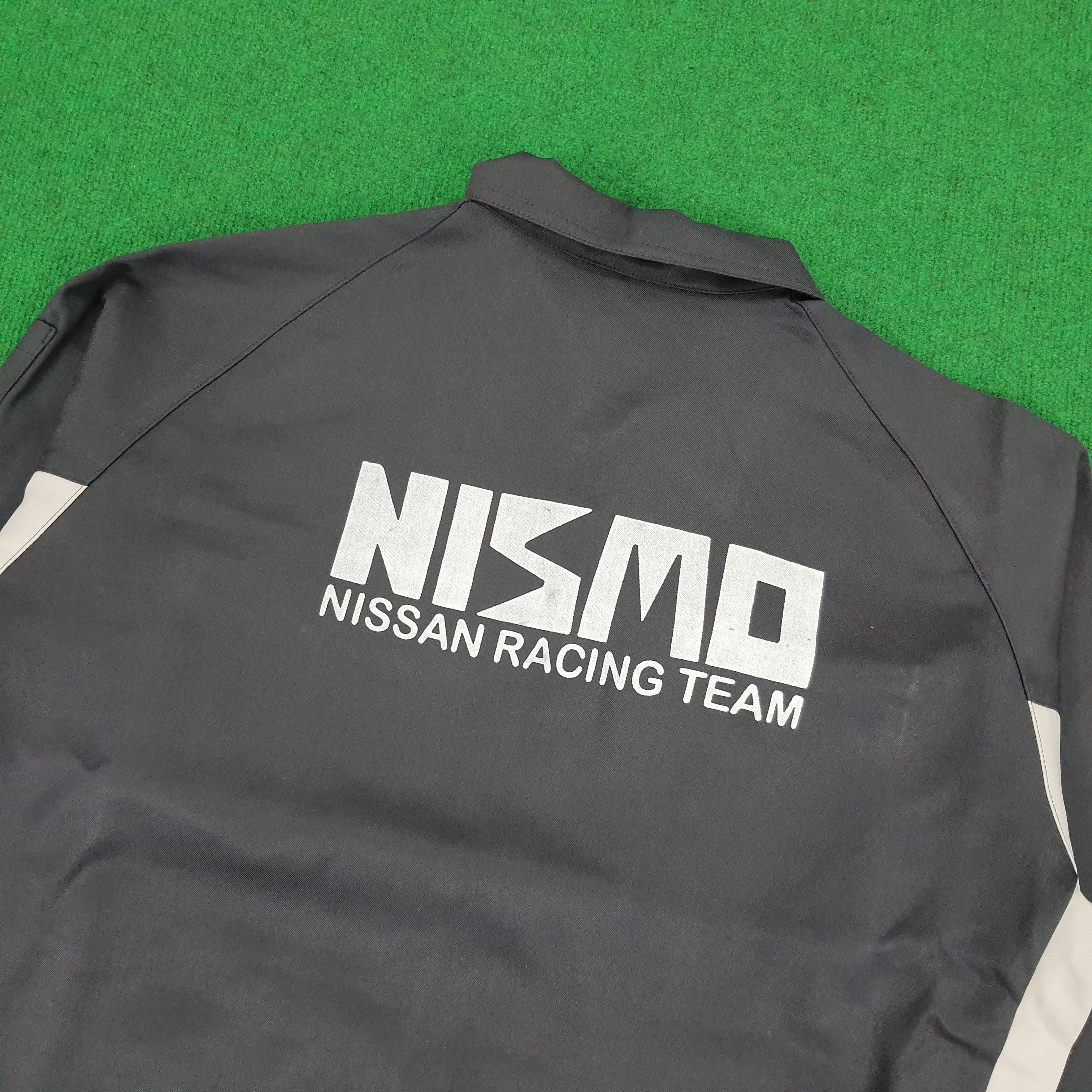 Japanese Brand × Vintage Vintage NISMO Nissan Racing Team Workwear Jacket Size US L / EU 52-54 / 3 - 2 Thumbnail
