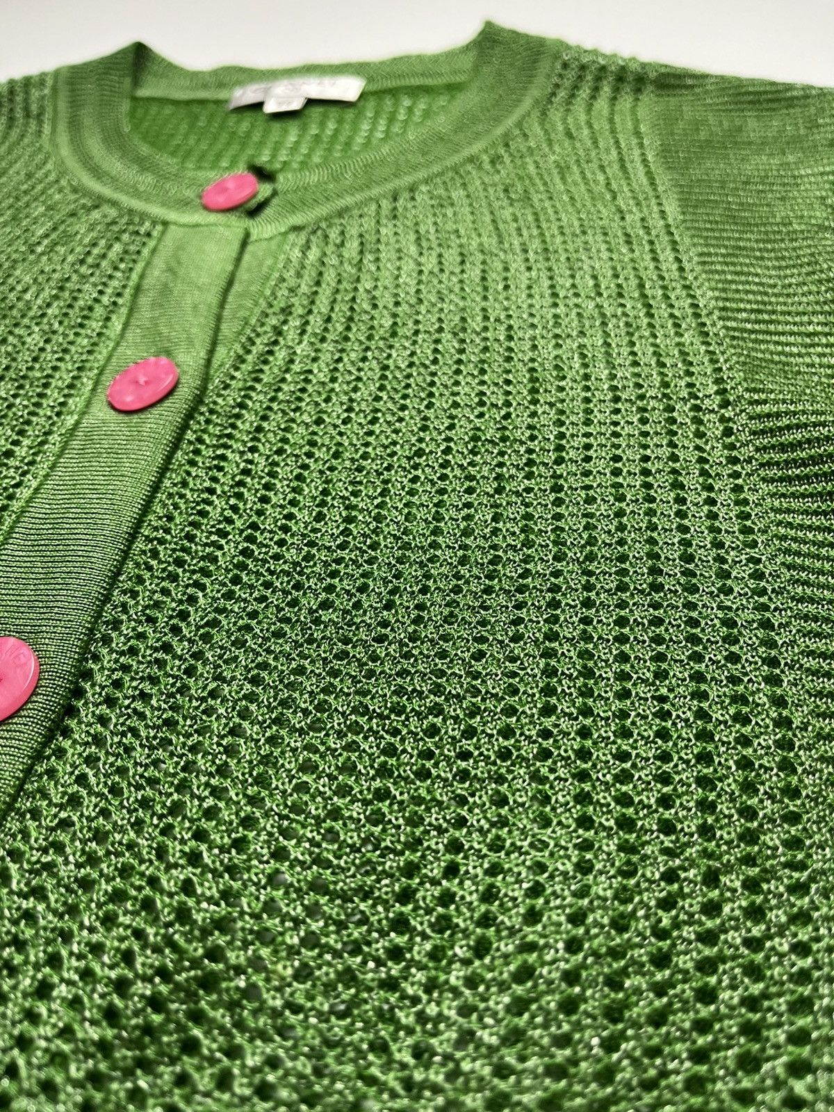 Chanel Chanel - Karl Lagerfeld era Open Knit Mesh Cardigan Size XS / US 0-2 / IT 36-38 - 8 Thumbnail