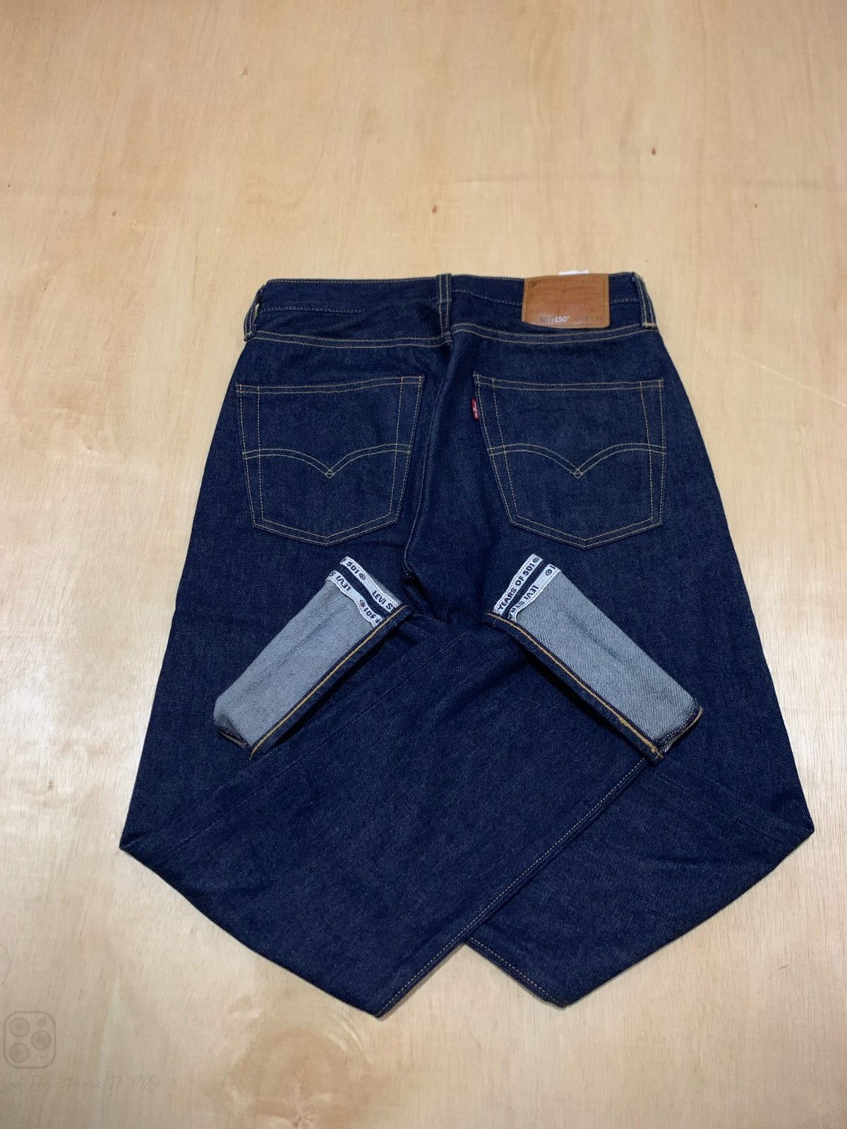 Japanese Brand × Levi's × Levi's Made & Crafted Levi's 501 150th Anniversary Selvedge Denim Jeans Size US 28 / EU 44 - 1 Thumbnail