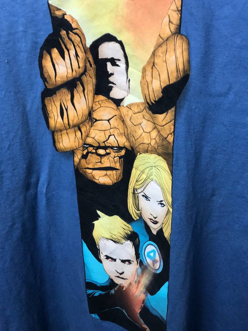 Marvel Comics 🔥 2005 Fantastic Four 4 Marvel Comics Movie T Shirt DC Film Size US XXL / EU 58 / 5 - 8 Thumbnail
