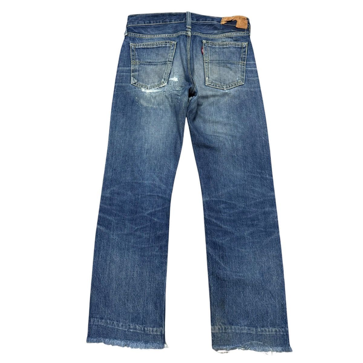 Vintage Vintage 70s BIGSTONE Denim Selvedge Jeans Repaired Size US 29 - 1 Thumbnail