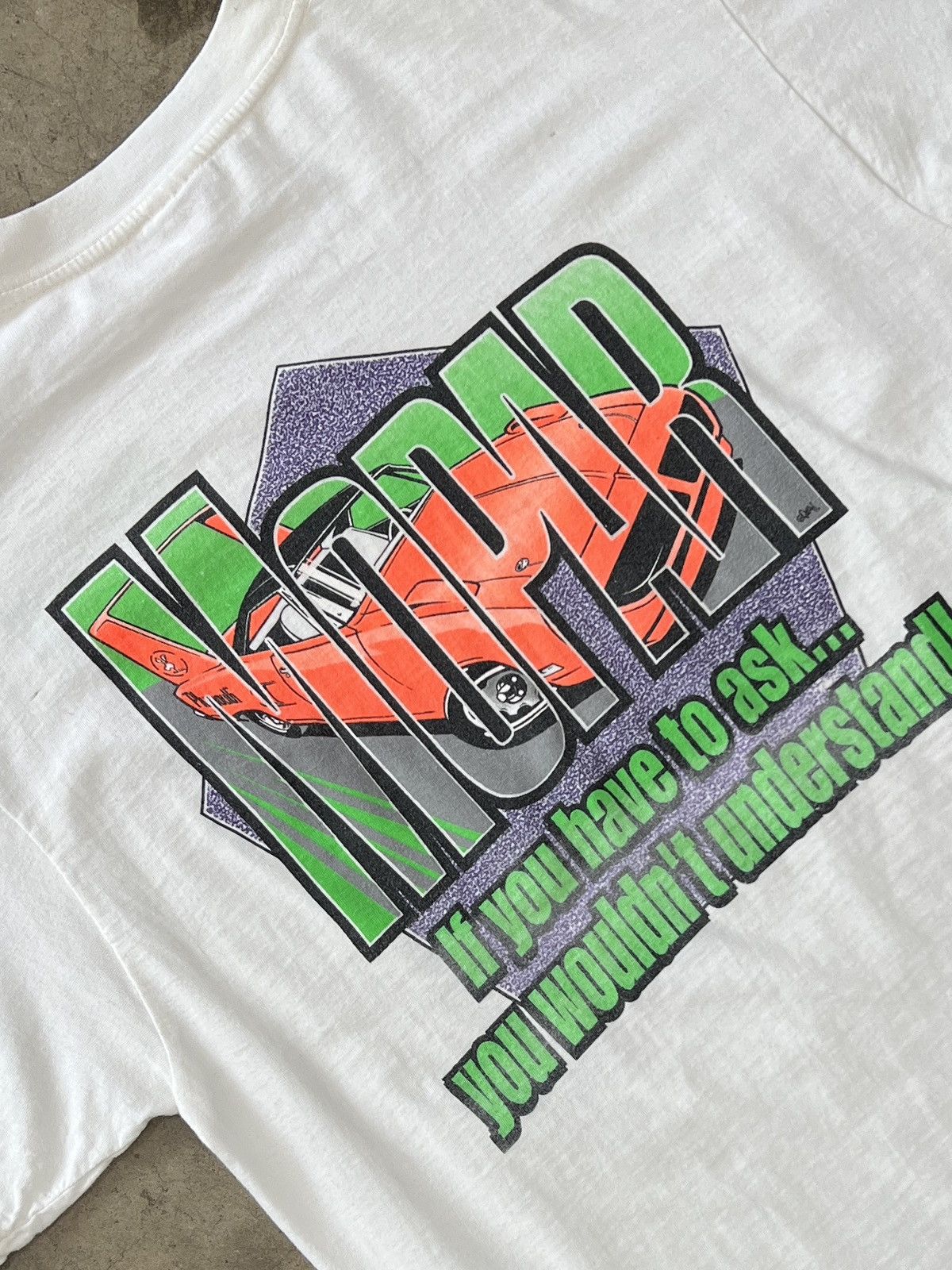 NASCAR Vintage Mopar or No Car Engine Car Tee Large Size US L / EU 52-54 / 3 - 1 Thumbnail