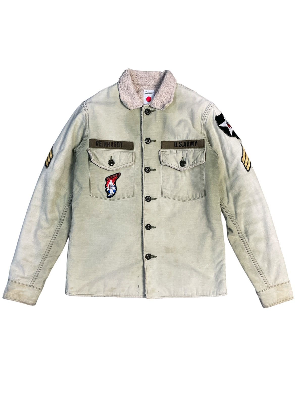 Japanese Brand ‼️ICONIC‼️ John Lennon Reinhardt OG Sherpa Jacket By Marka Size US S / EU 44-46 / 1 - 1 Thumbnail