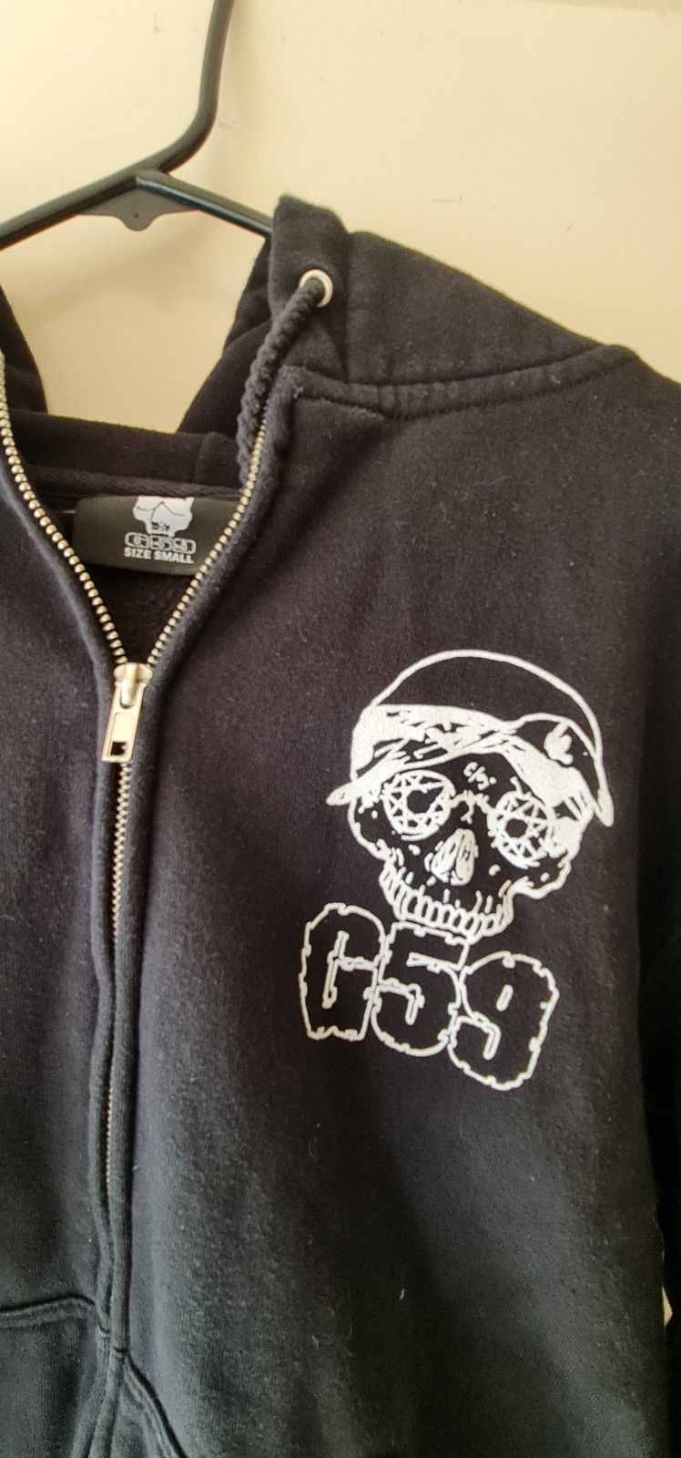 G59 Records Suicideboys skull logo zip up hoodie | Grailed
