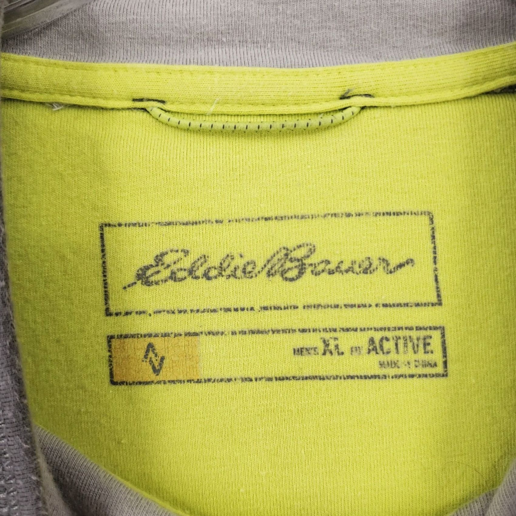 Eddie Bauer Eddie Bauer Shirt Mens XL Beige 1/4 Zip Pullover Performance Size US XL / EU 56 / 4 - 7 Thumbnail