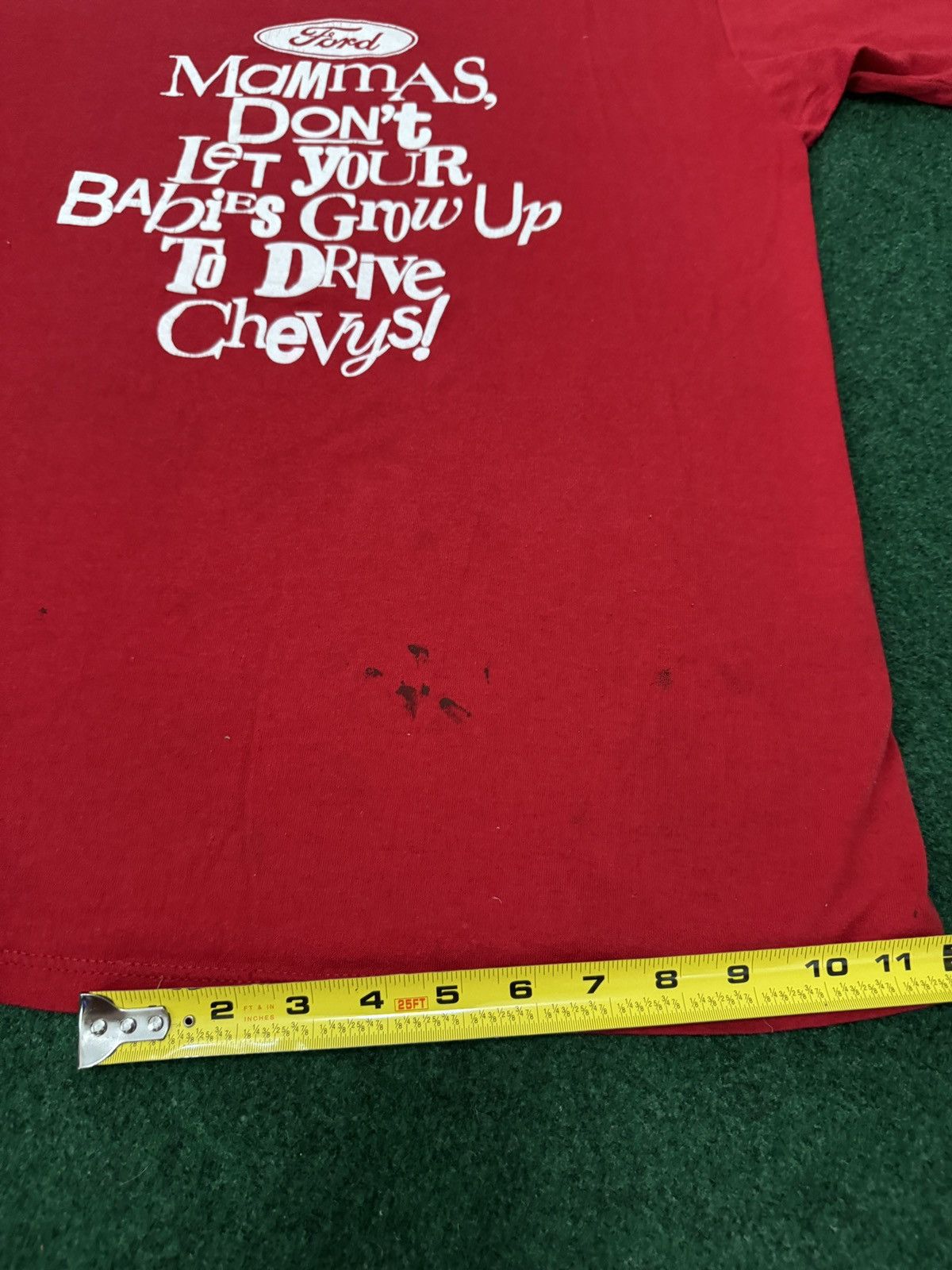 Ford Vintage Ford Moms Don’t Let Her Babies Drive Chevy T Shirt Size US L / EU 52-54 / 3 - 7 Thumbnail