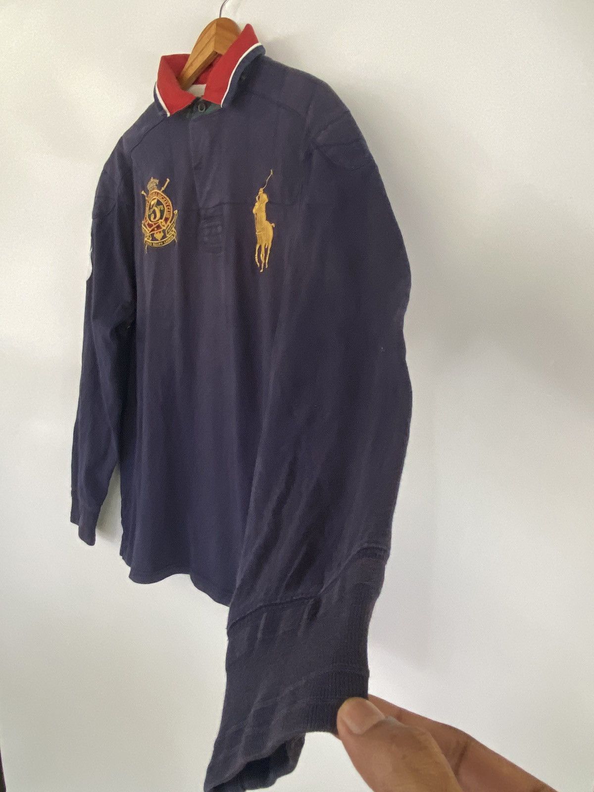Polo Ralph Lauren Polo Ralph Lauren County Riders Jockey Club L/Sleeve Shirt Size US L / EU 52-54 / 3 - 4 Thumbnail
