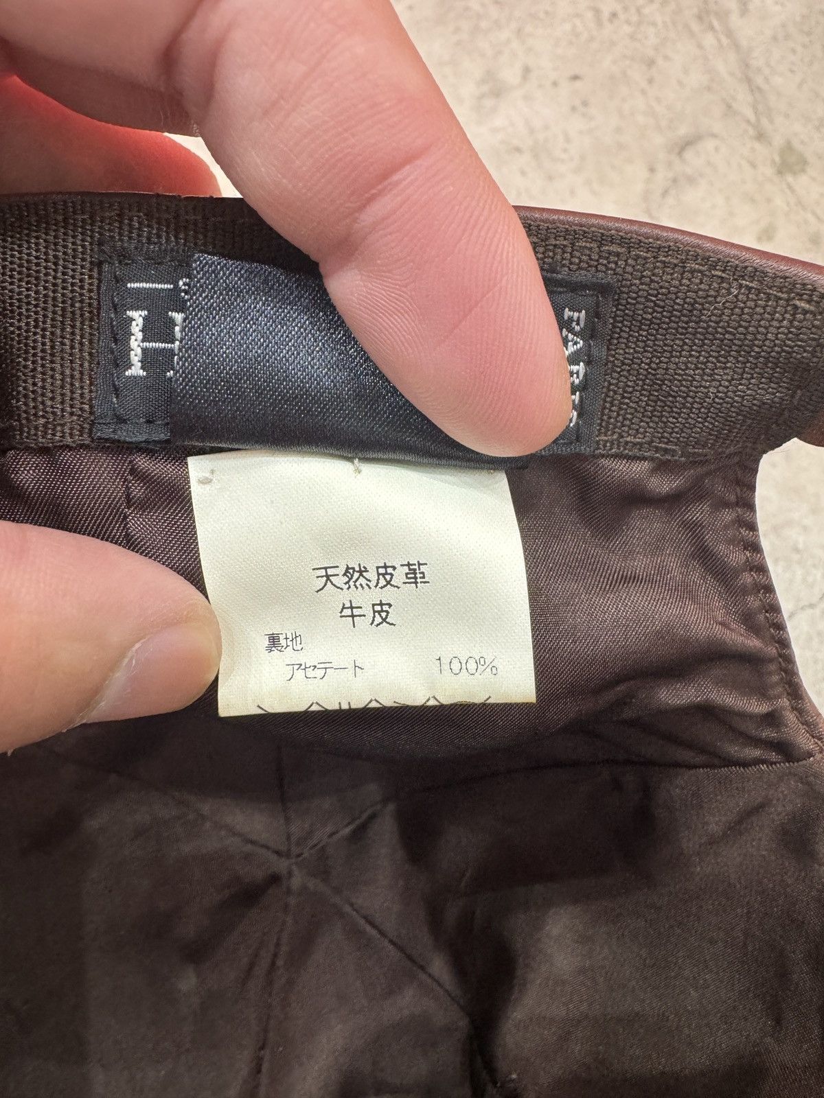 Hermes × Vintage Vintage Chapeaux Motsch pour Hermes cap vtg Rare luxury Size ONE SIZE - 5 Thumbnail