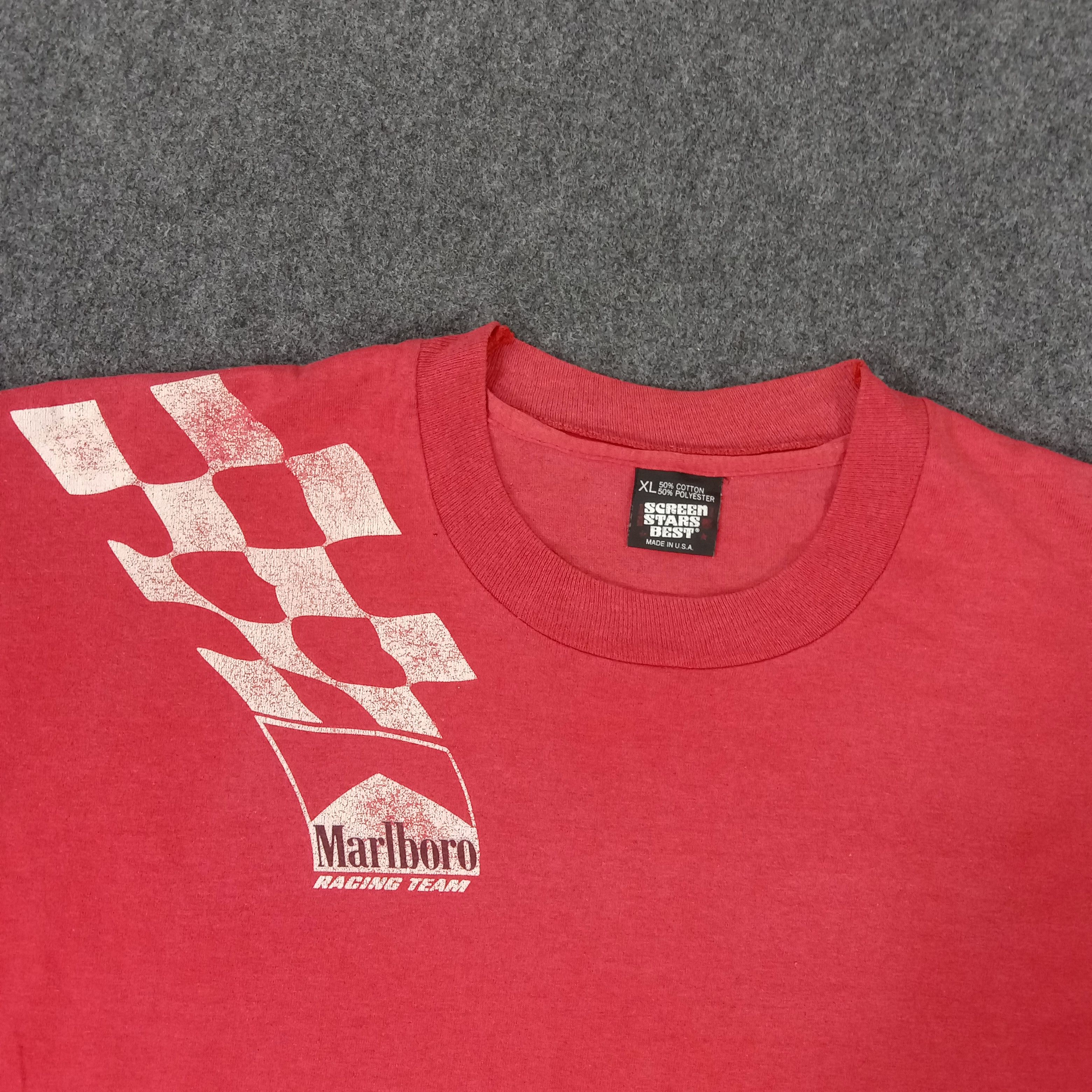 Marlboro × Vintage Vintage 90's Marlboro Racing Team Ferrari F1 Tshirt Size US XL / EU 56 / 4 - 6 Thumbnail