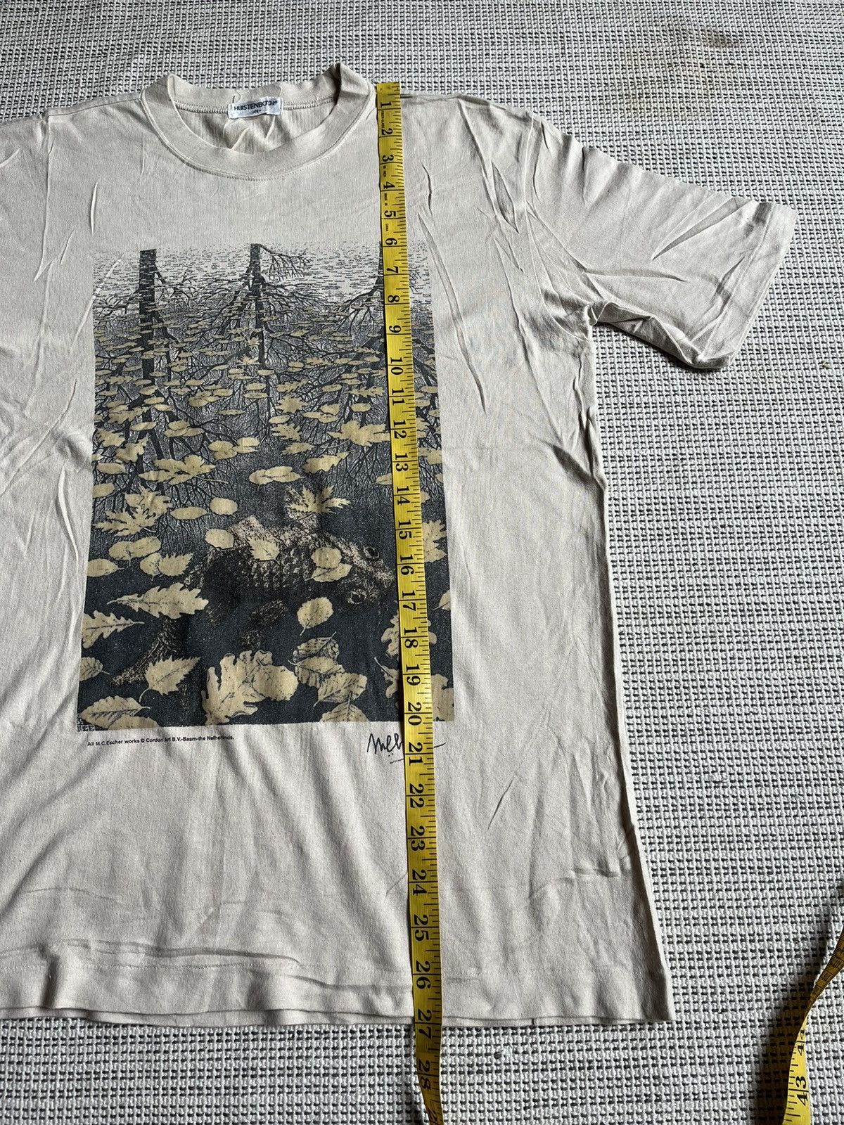 Vintage Vintage Mc Escher art tshirt Size US M / EU 48-50 / 2 - 7 Thumbnail