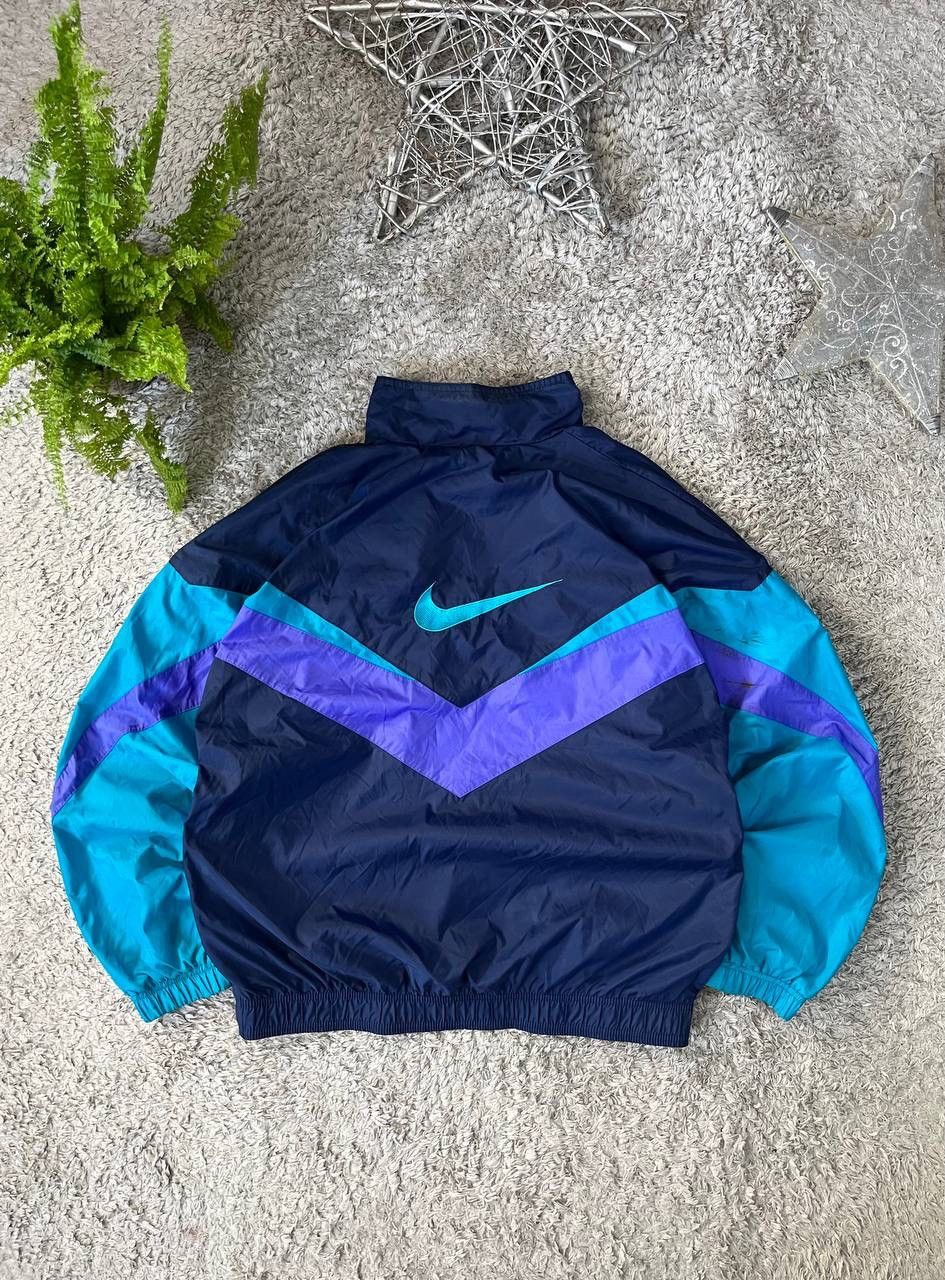 Vintage 90s Nike Big Logo Jacket Swoosh Rare