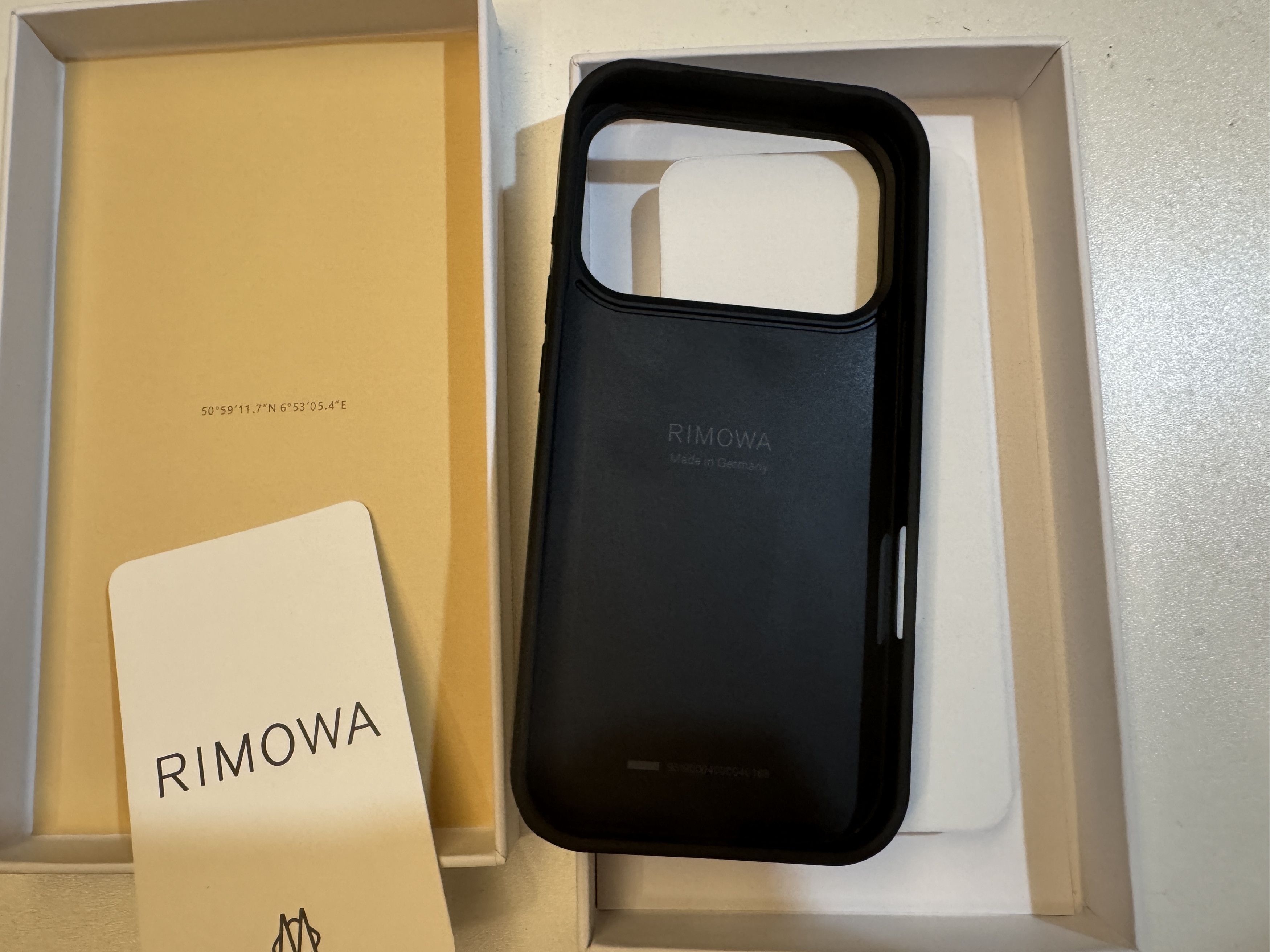 Rimowa Rimowa Black Titanium Case for iPhone 17 Pro Max | Grailed