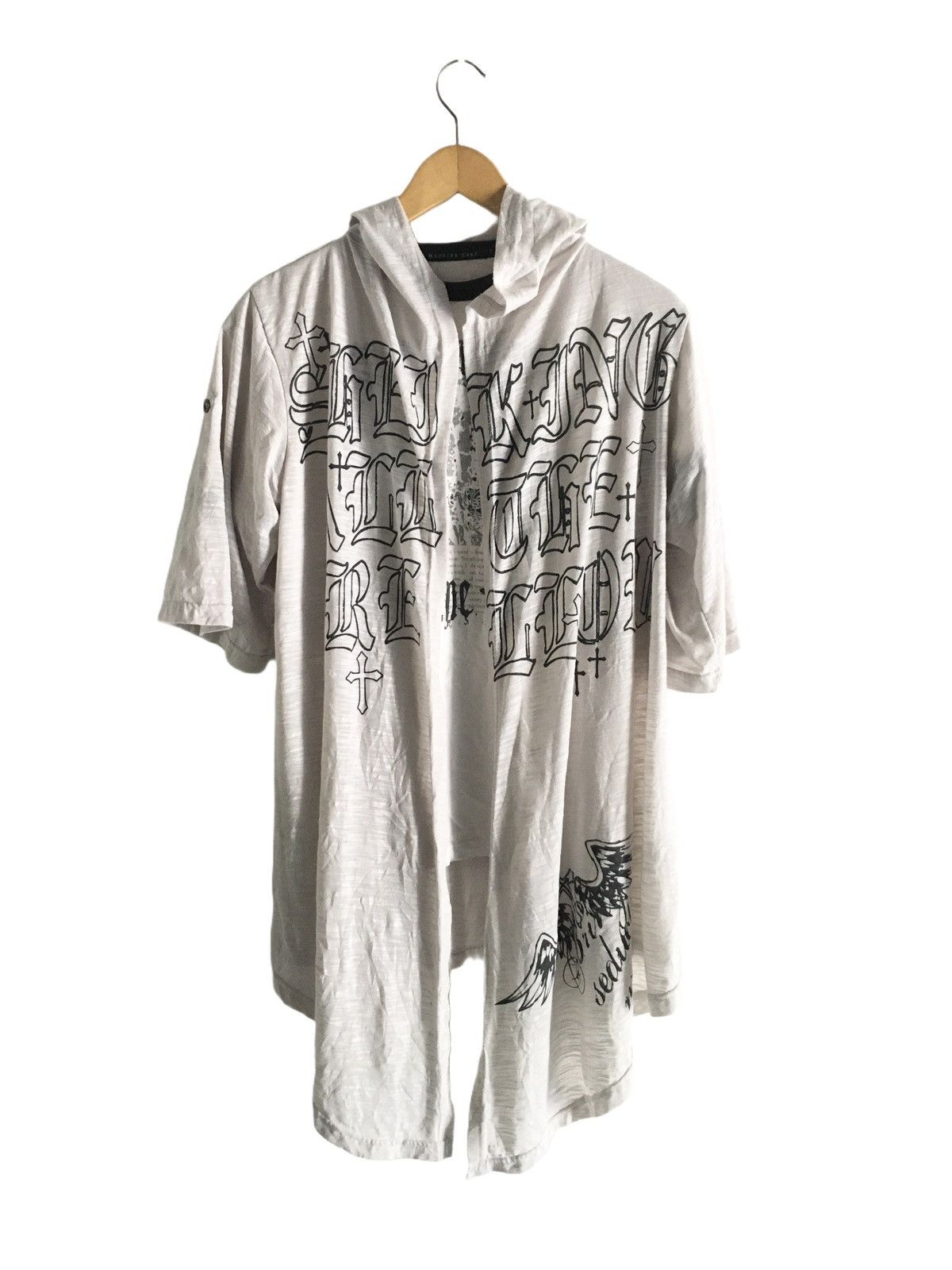 If Six Was Nine × Japanese Brand × Le Grande Bleu (L.G.B.) JAPANESE EDGE LINE ROBE POEM GOTHIC SEDITIONARIES PUNK STYLE Size US L / EU 52-54 / 3 - 1 Thumbnail