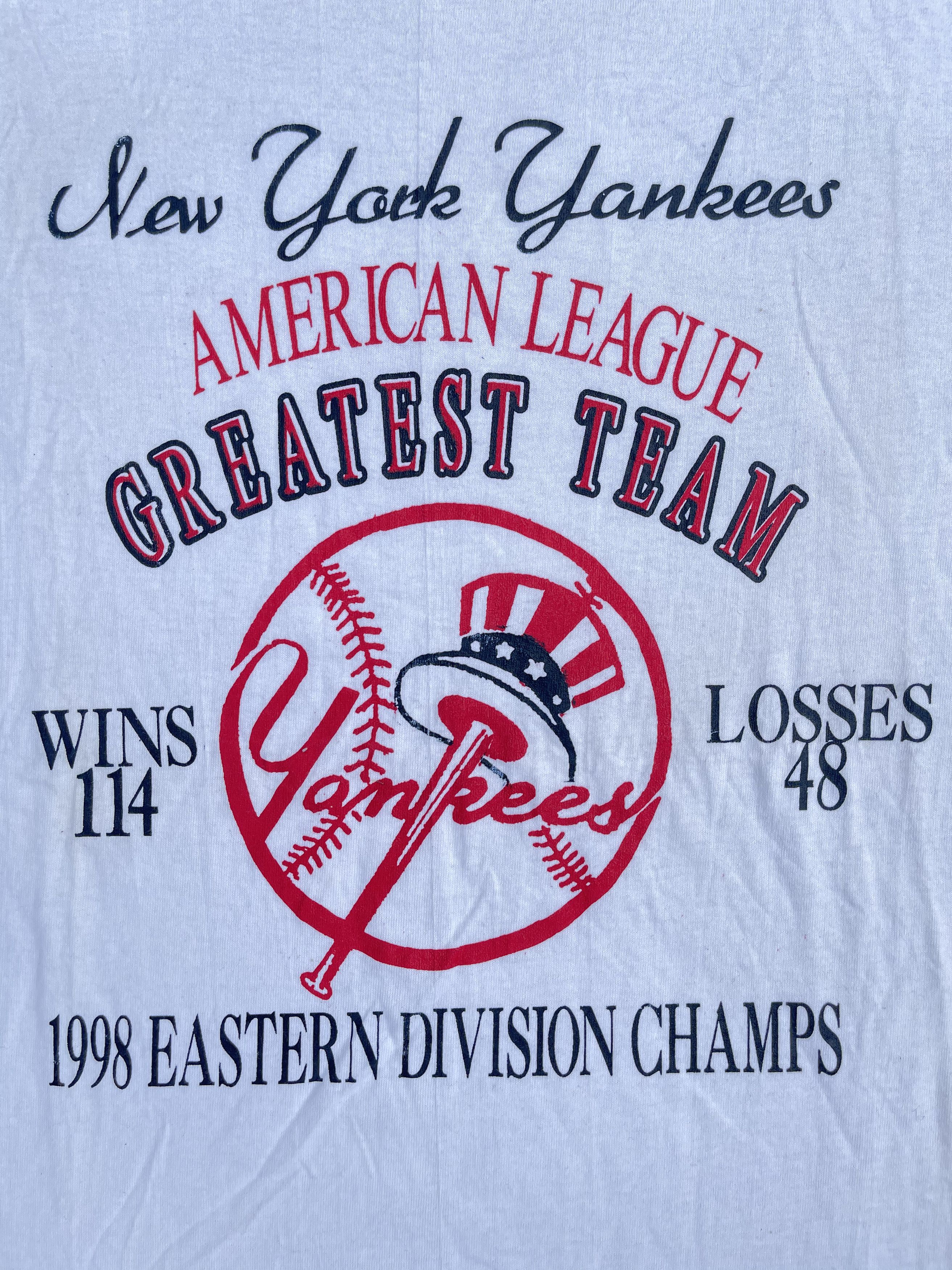 New York Yankees 1998 World Series Champions NY Yankees Vintage Shirt Size US XL / EU 56 / 4 - 5 Thumbnail