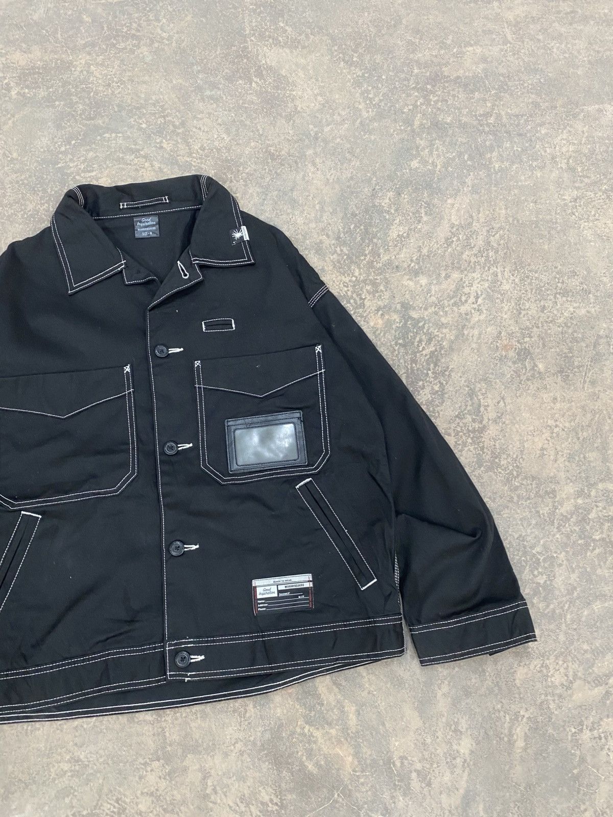Issey Miyake Sick☠️ Maison Mihara Yasuhiro Art Doodle Oversize Jacket Size US M / EU 48-50 / 2 - 2 Thumbnail