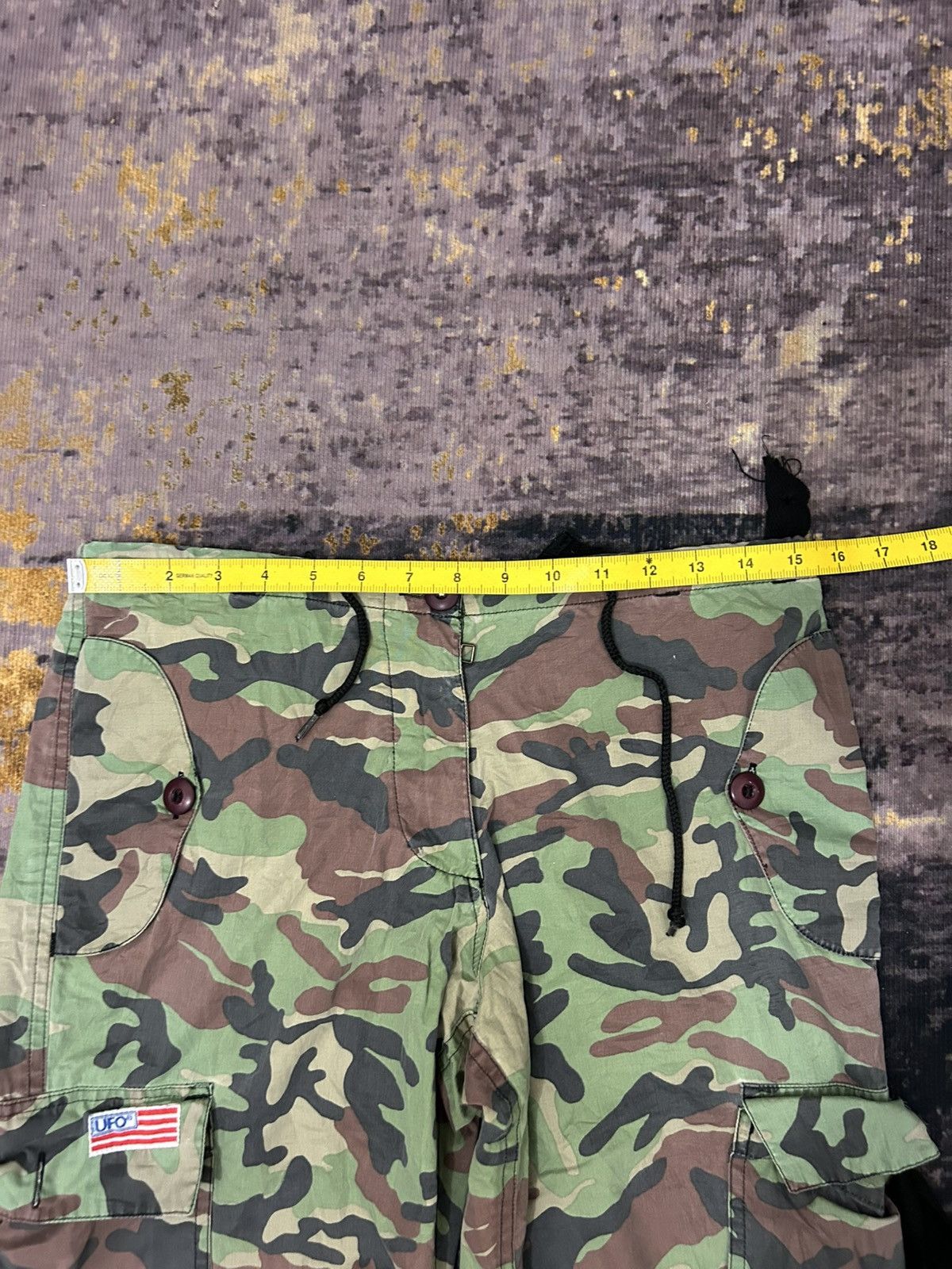 Japanese Brand Vintage Ufo Parachute Cargo Army Pants Size US 30 / EU 46 - 14 Thumbnail