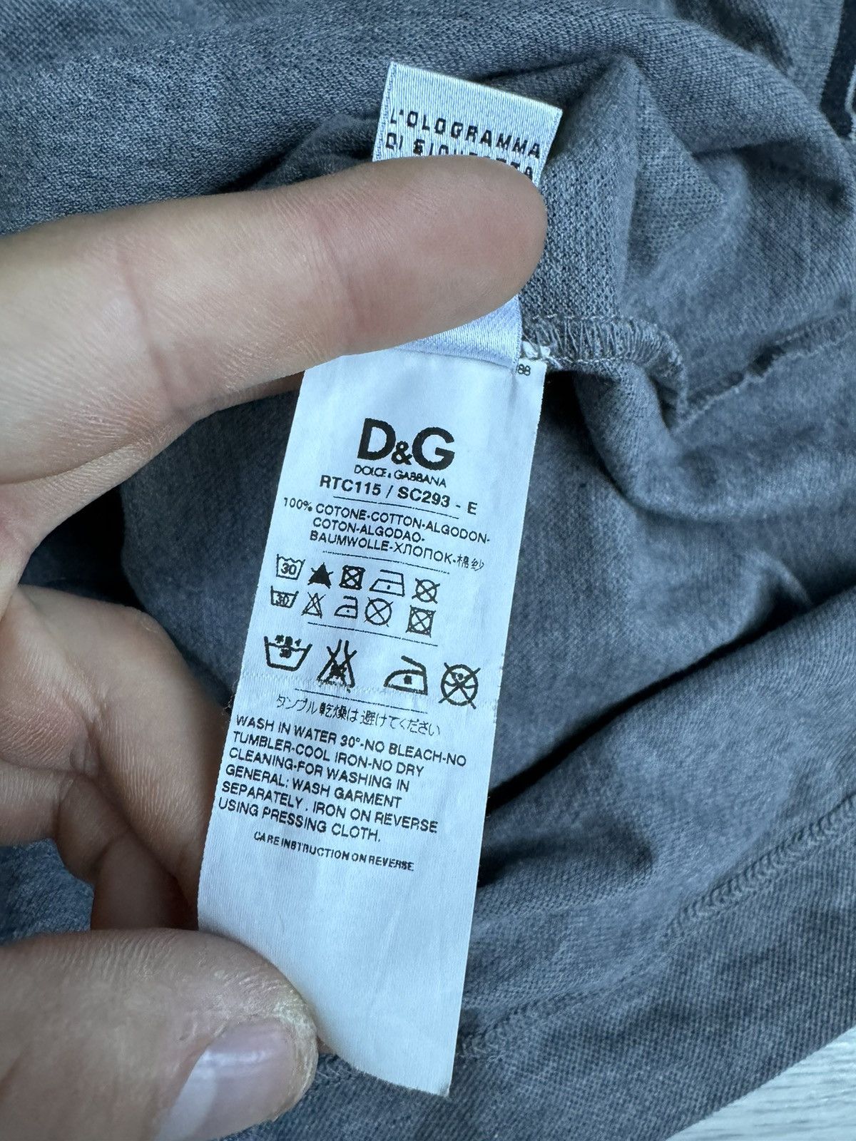 Dolce & Gabbana × Vintage Polo Dolce & Gabbana Size US M / EU 48-50 / 2 - 7 Thumbnail