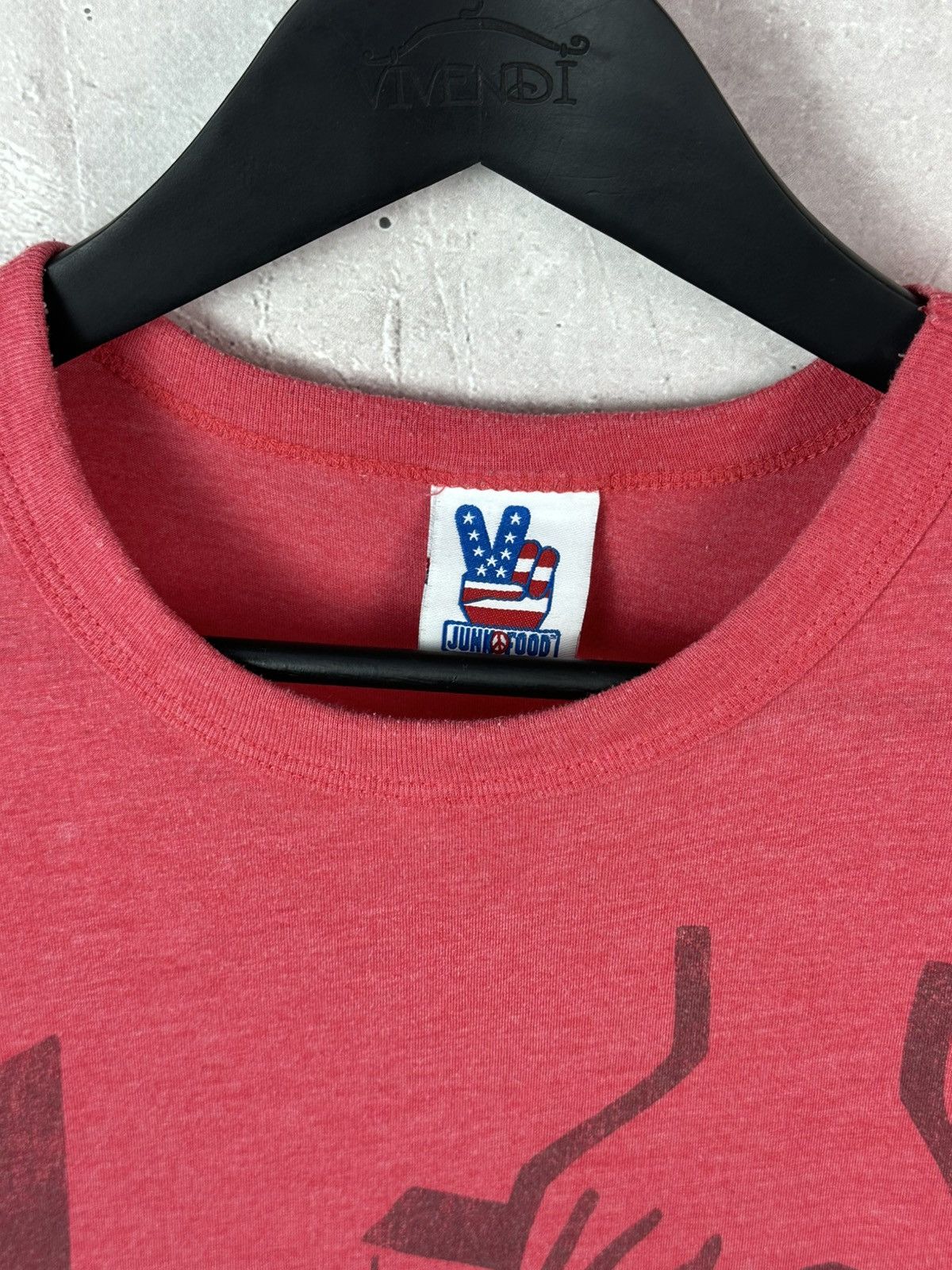 Junk Food Junk Food il Padrino Coral Made in USA Short Sleeve T-shirt Size US S / EU 44-46 / 1 - 6 Thumbnail