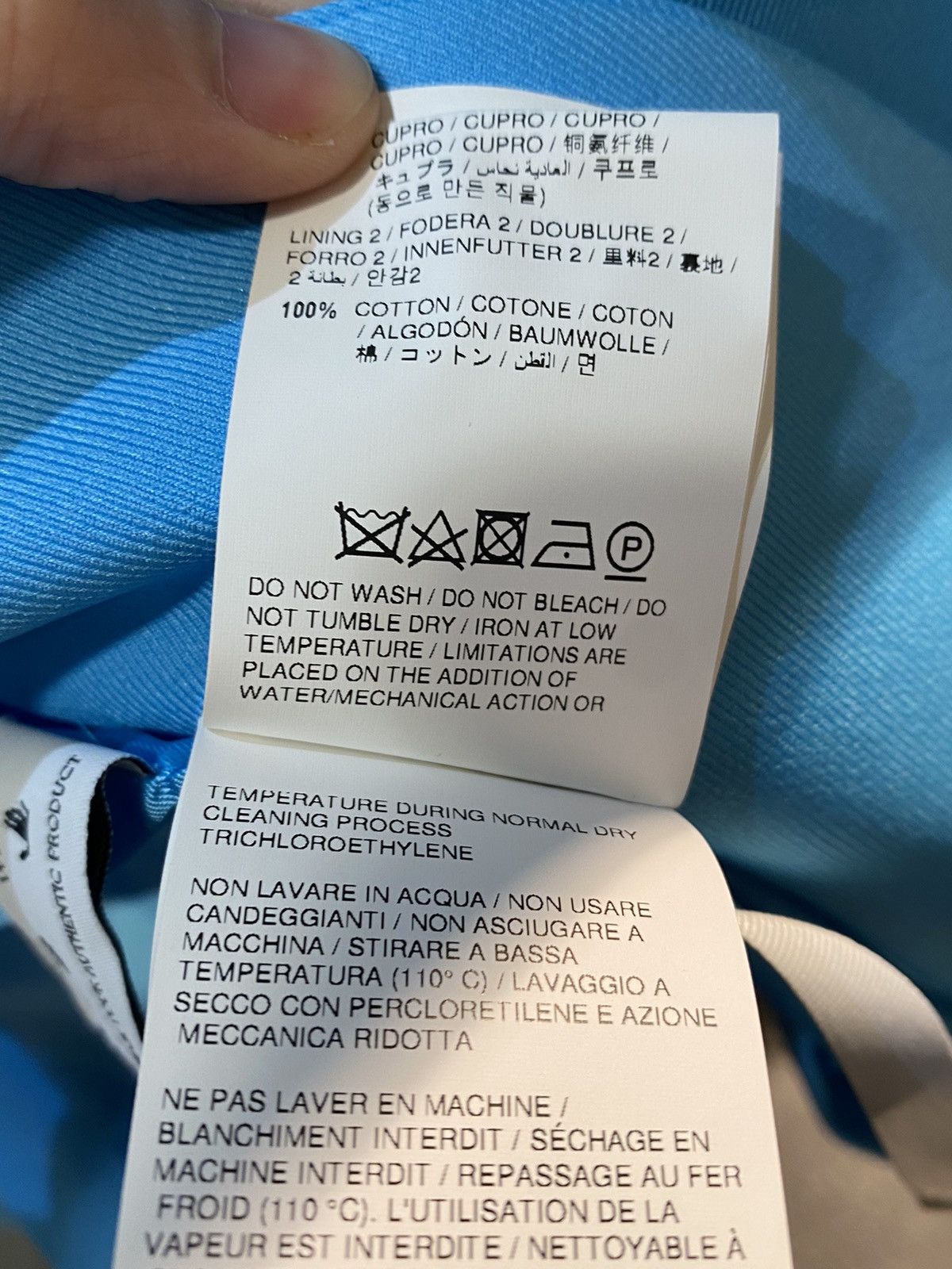 Off-White Off White single-breasted drill blazer, 48. Size 48R - 9 Thumbnail