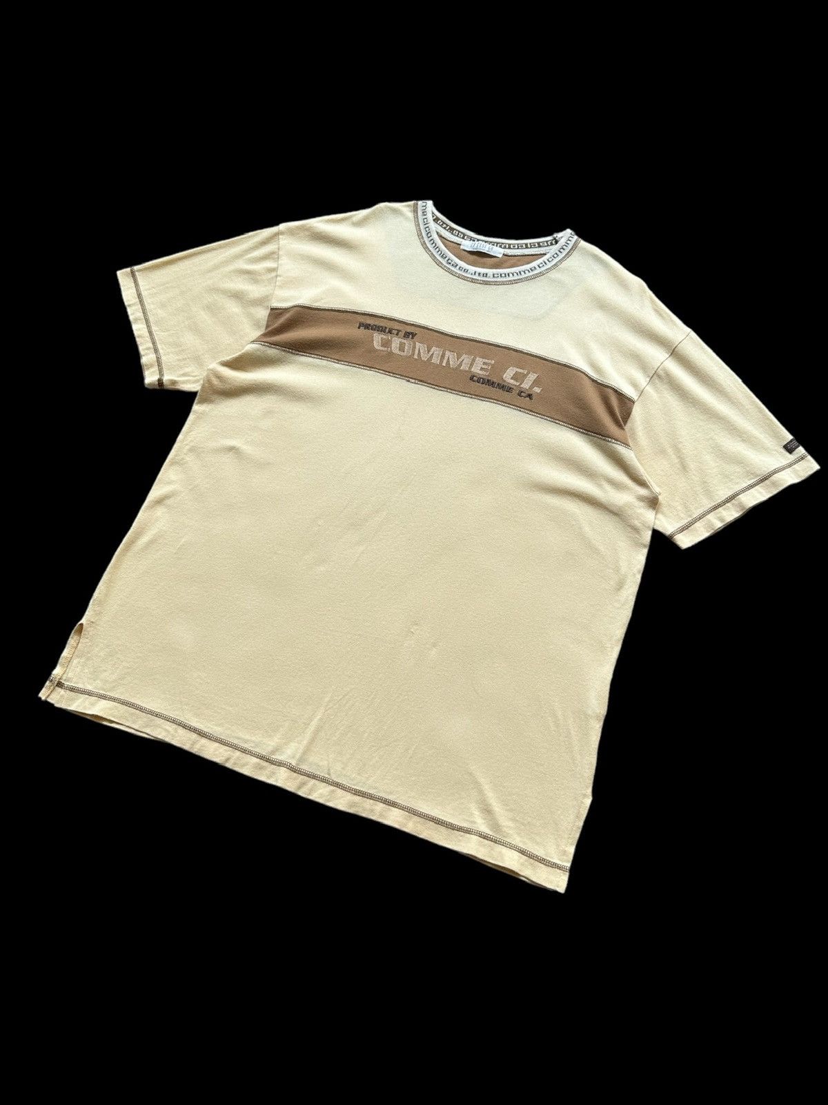 Comme Ca Ism 1980's Ca Est Ca by Comme Ci Comme Ca vintage tee Size US L / EU 52-54 / 3 - 3 Thumbnail