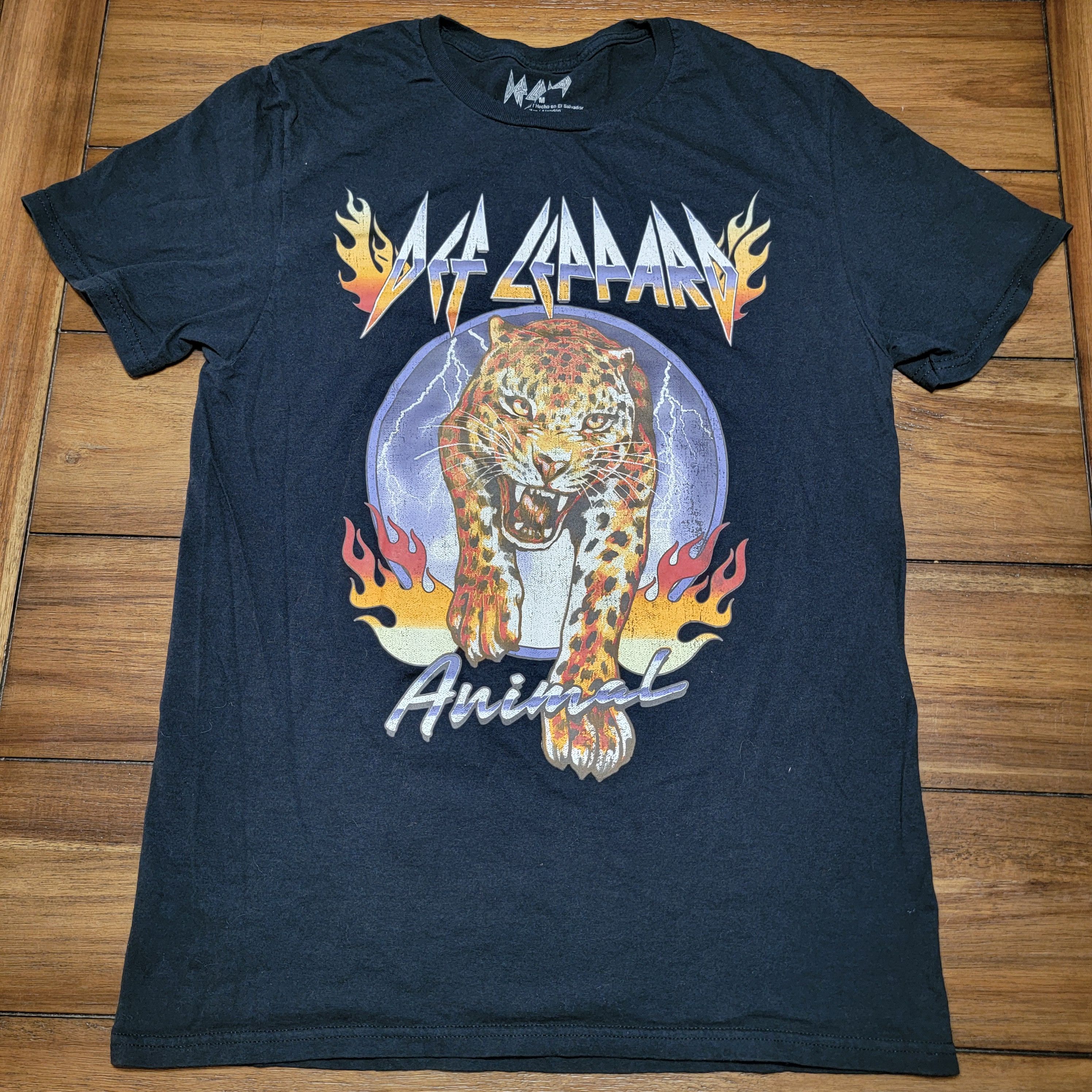 Other Def Leppard SS Black Unisex Tee "Animal" - Size Medium Size US M / EU 48-50 / 2 - 1 Thumbnail