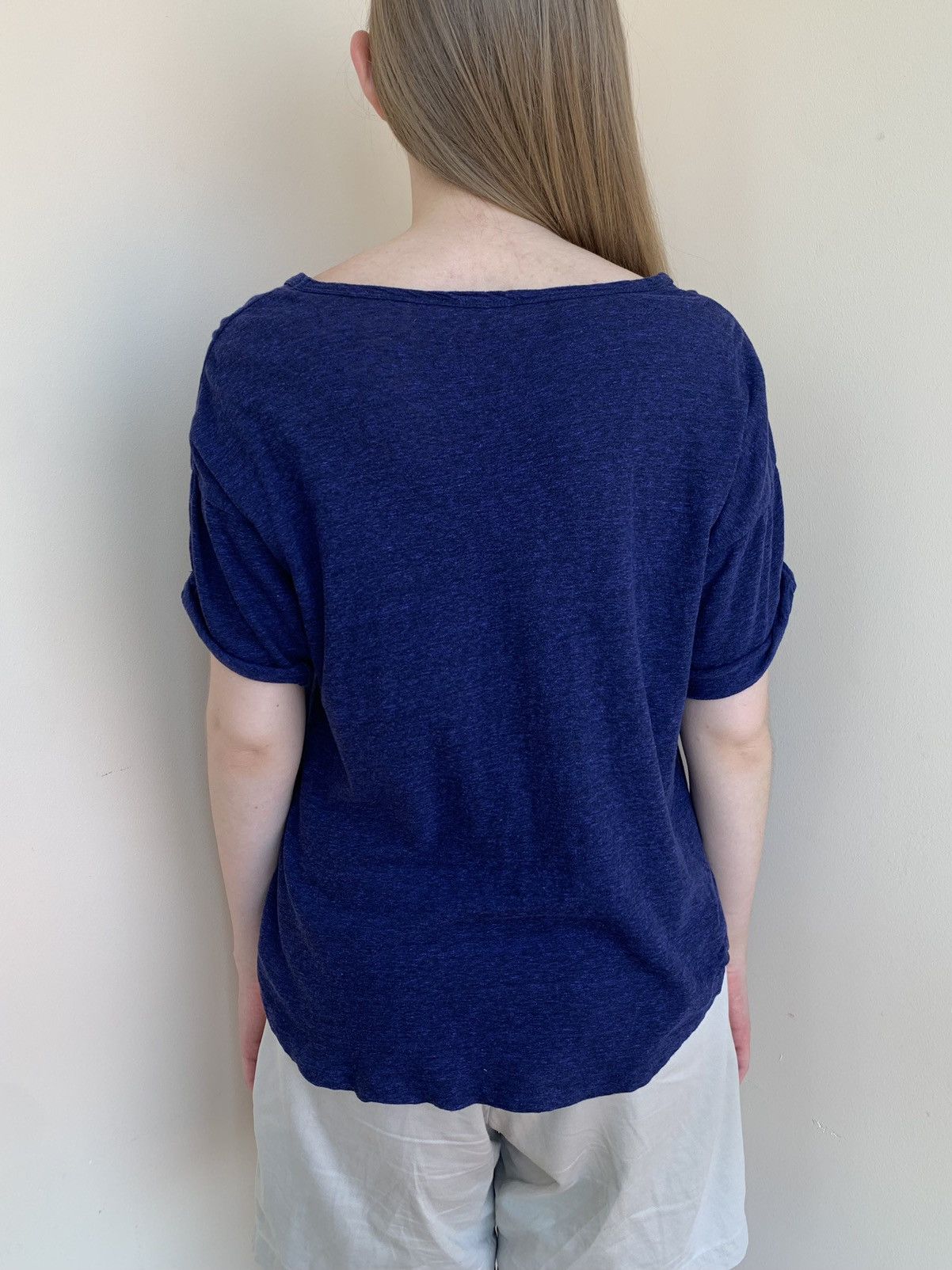 Isabel Marant Etoile Isabel Marant Etoile Linen Basic T-Shirt Vintage 2000s Size M / US 6-8 / IT 42-44 - 4 Thumbnail