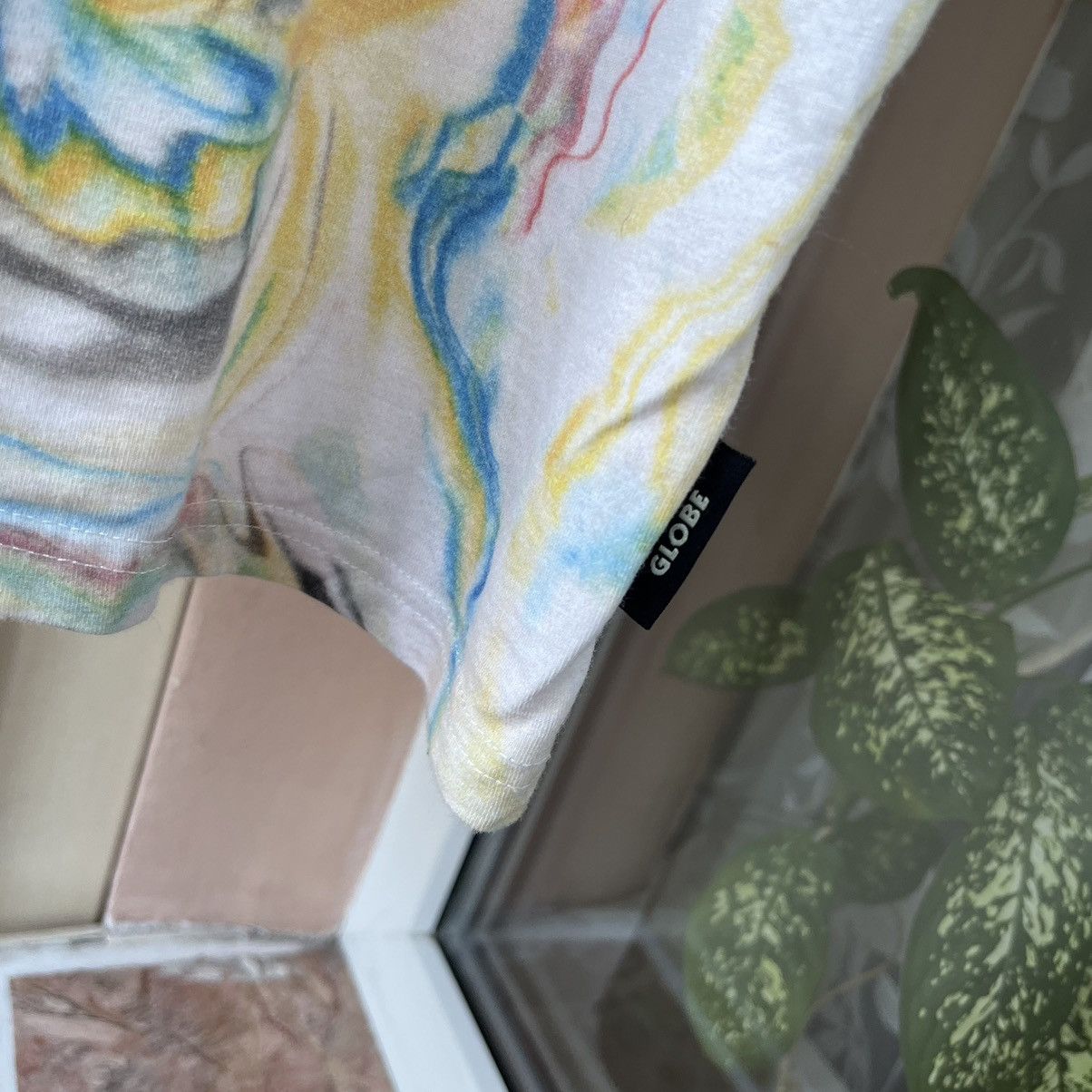Globe Globe x dead kooks tie die Skateboard Tee Shirt Size US L / EU 52-54 / 3 - 5 Thumbnail