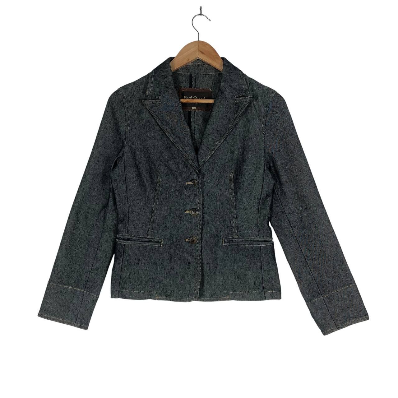 Paul Stuart Paul Stuart New York Denim Blazer Size M / US 6-8 / IT 42-44 - 1 Thumbnail