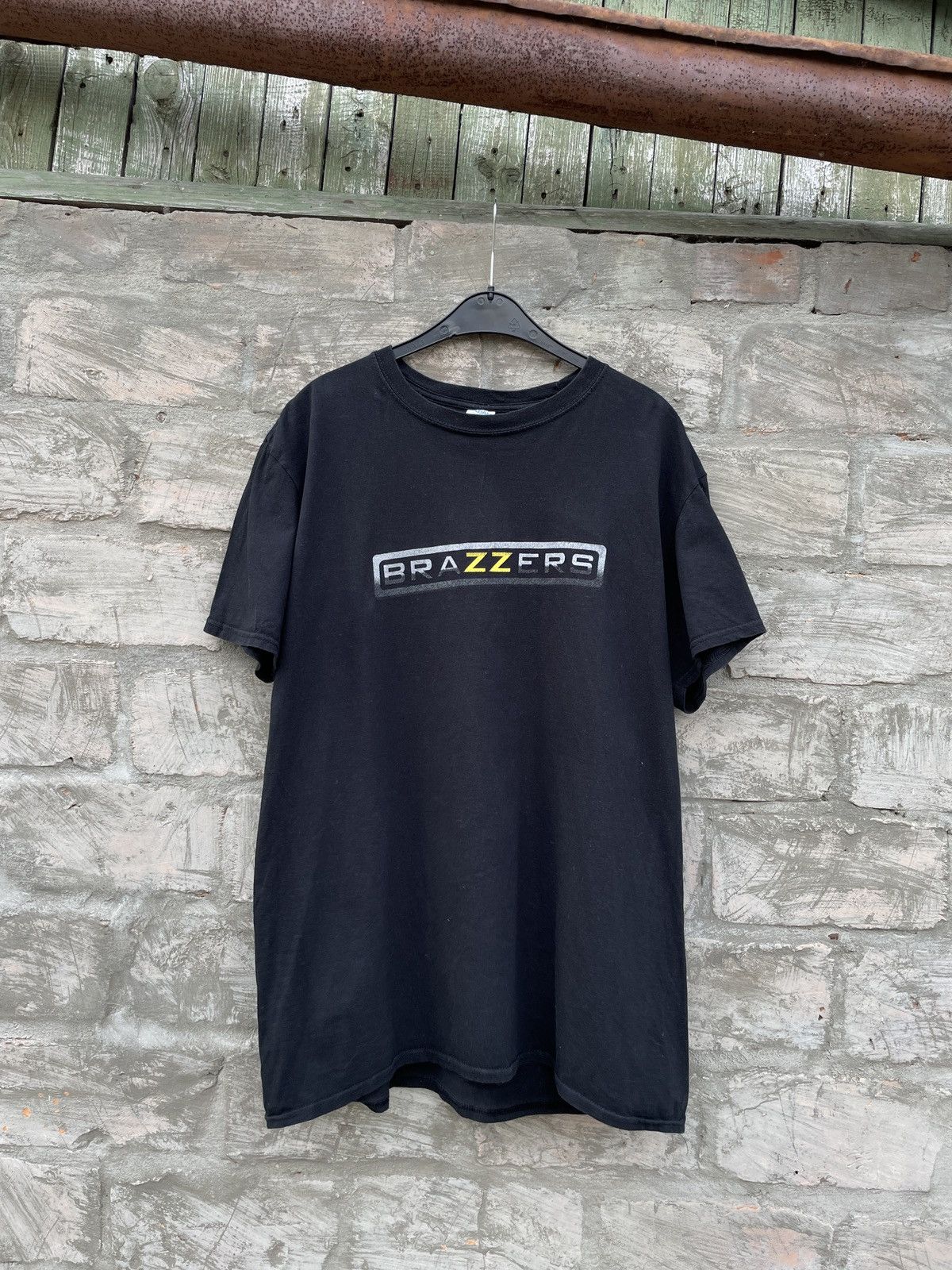 Vintage Brazzers Logo T-Shirt Size US XL / EU 56 / 4 - 2 Thumbnail