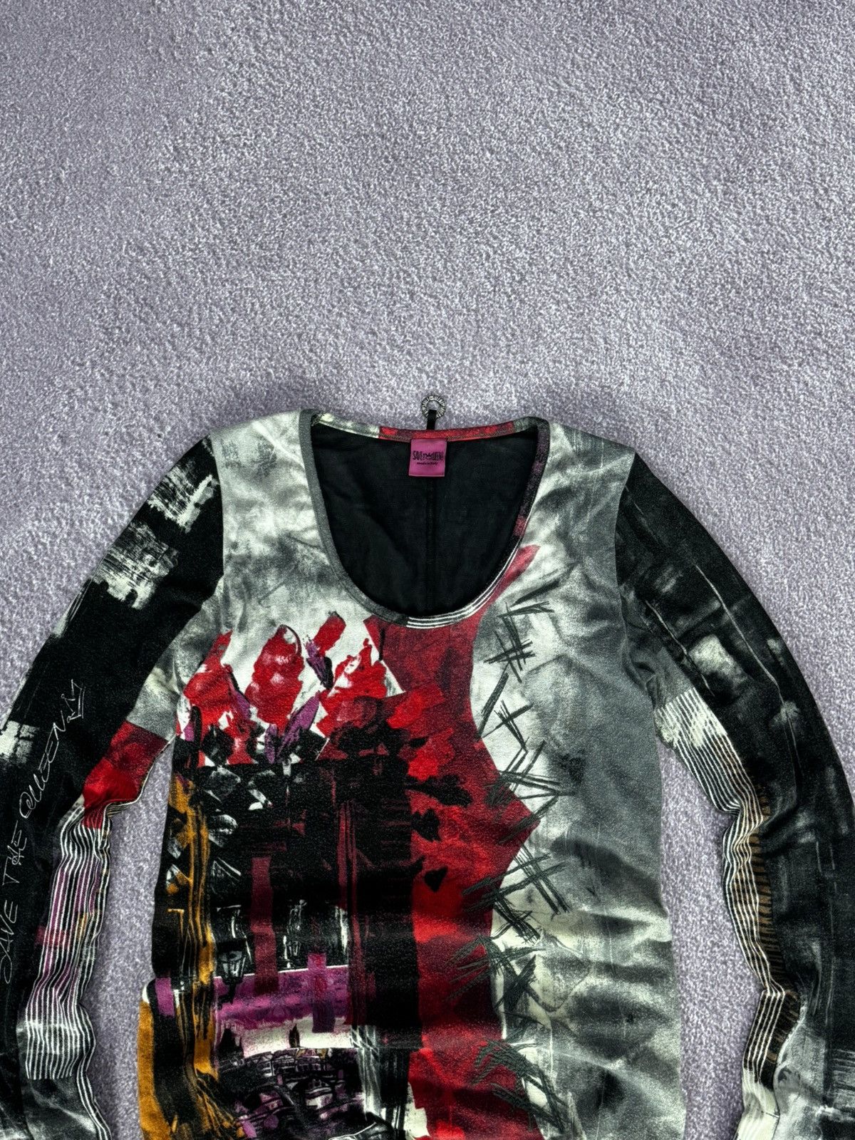 Hysteric Glamour Y2K Save The Queen 00’s Aesthetic Glamour Long Sleeve Top Size M / US 6-8 / IT 42-44 - 2 Thumbnail