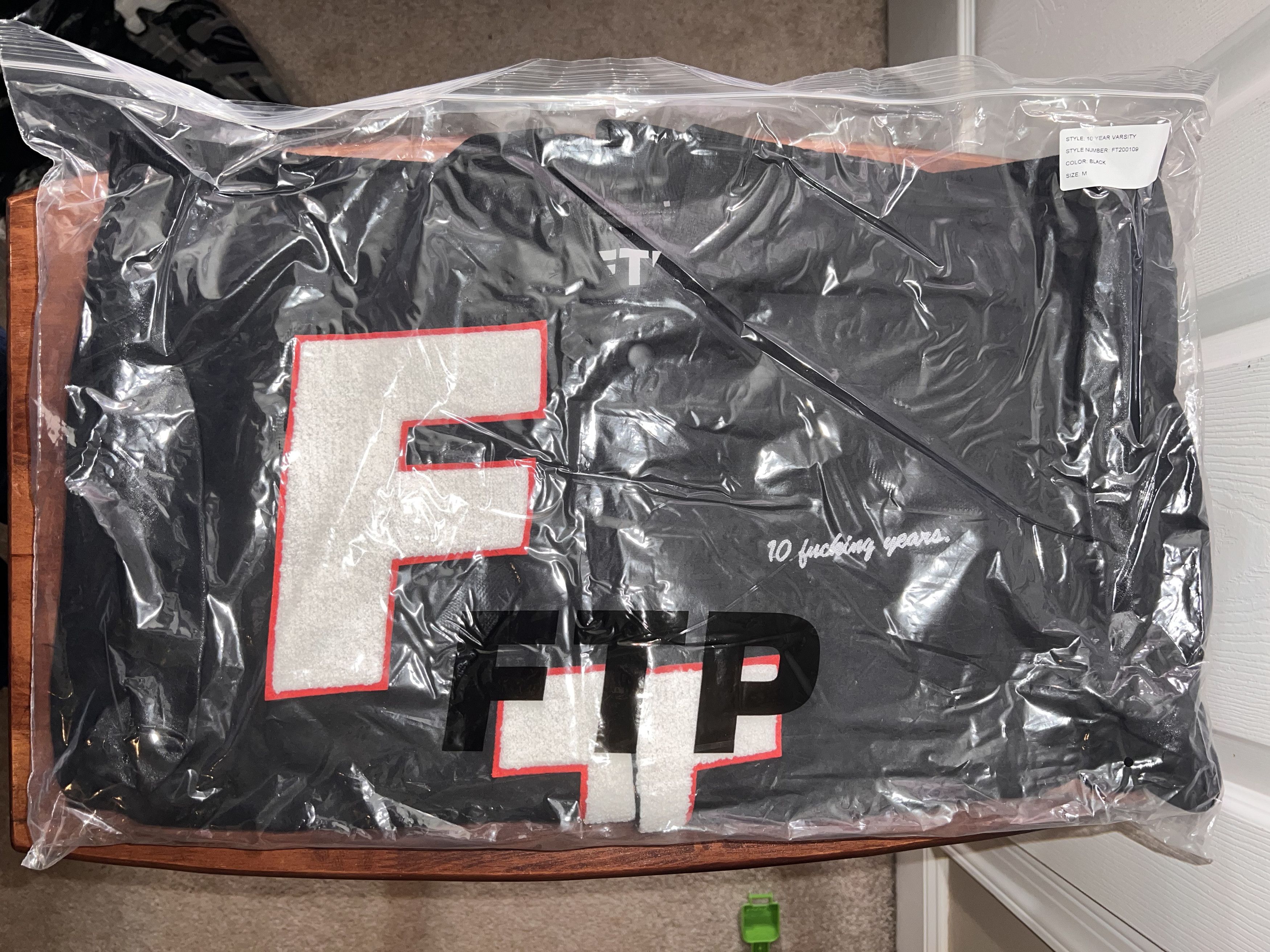 Fuck The Population 10 Year Varsity Jacket Size US M / EU 48-50 / 2 - 3 Thumbnail