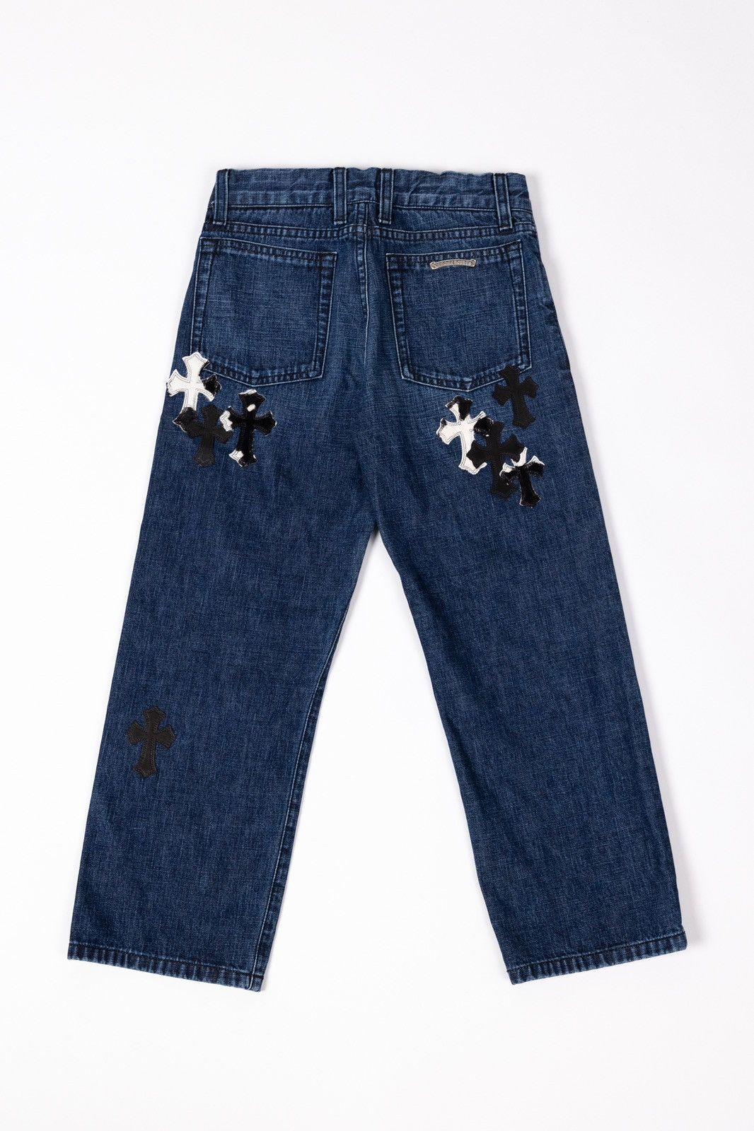 Chrome Hearts Chrome Hearts KIDS Cross Patch Denim Size 22" - 2 Thumbnail
